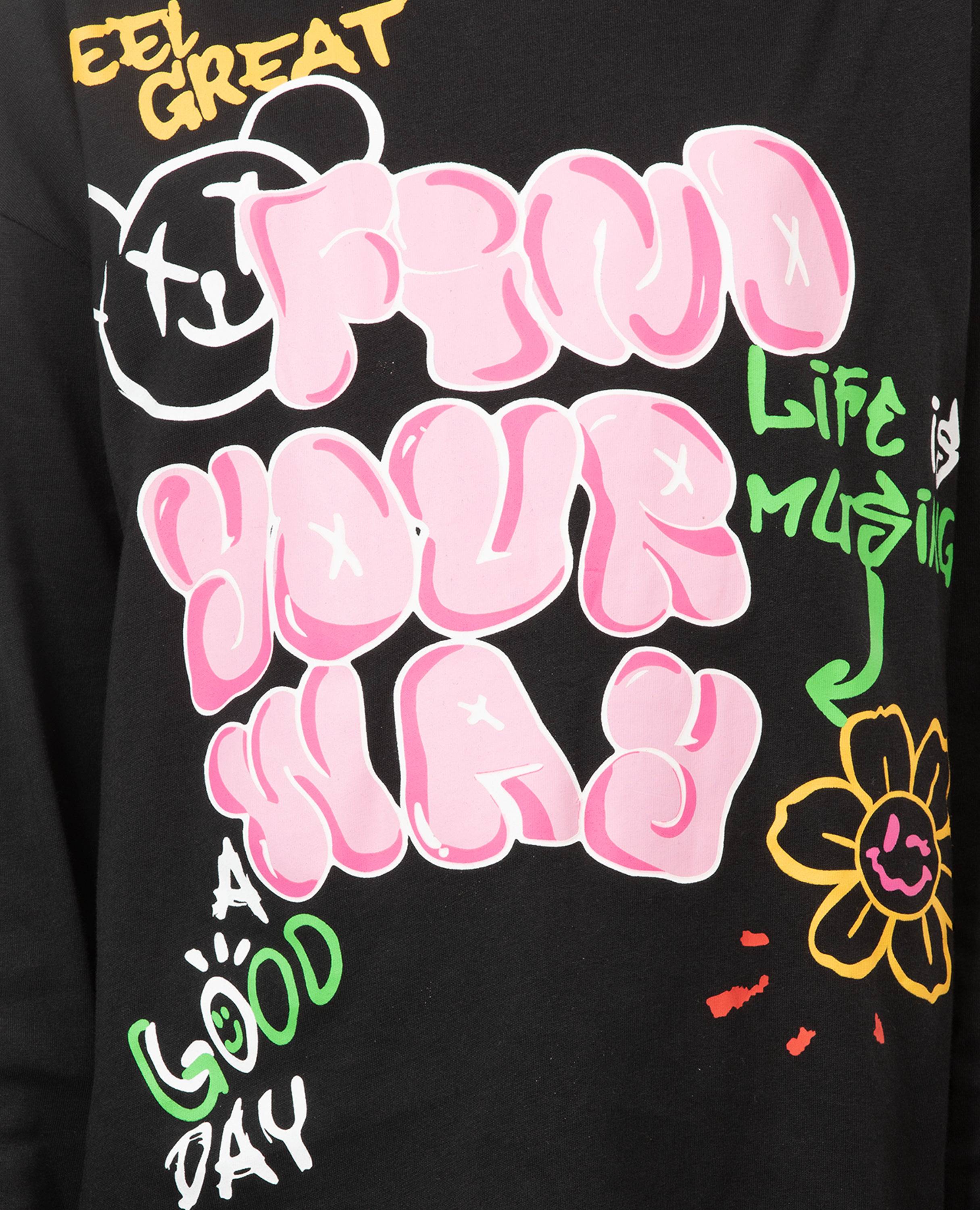 Girl's Feel Great Long Sleeve T-shirt & Bottom Set.