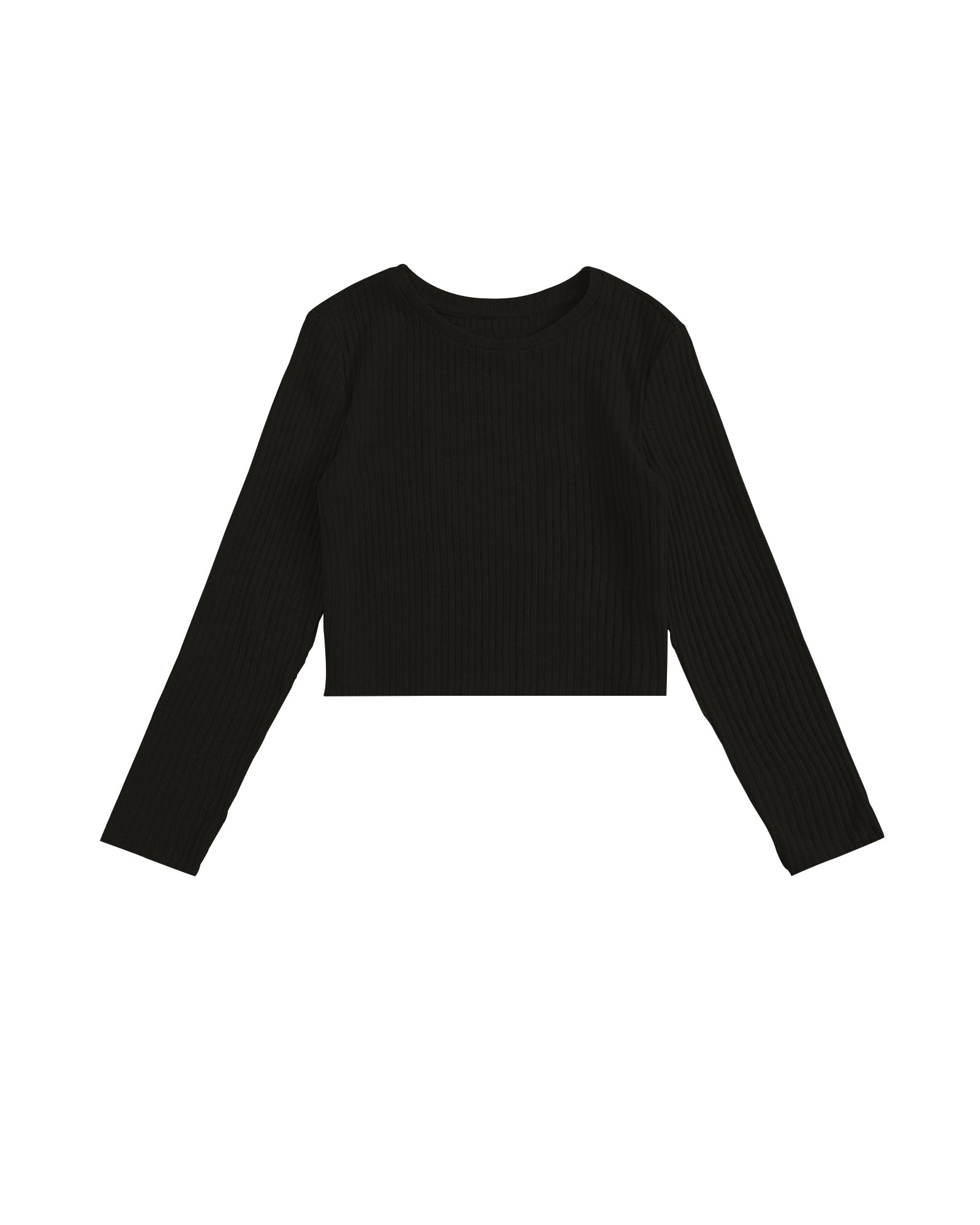 Womens Solid Ribbon Crop Top