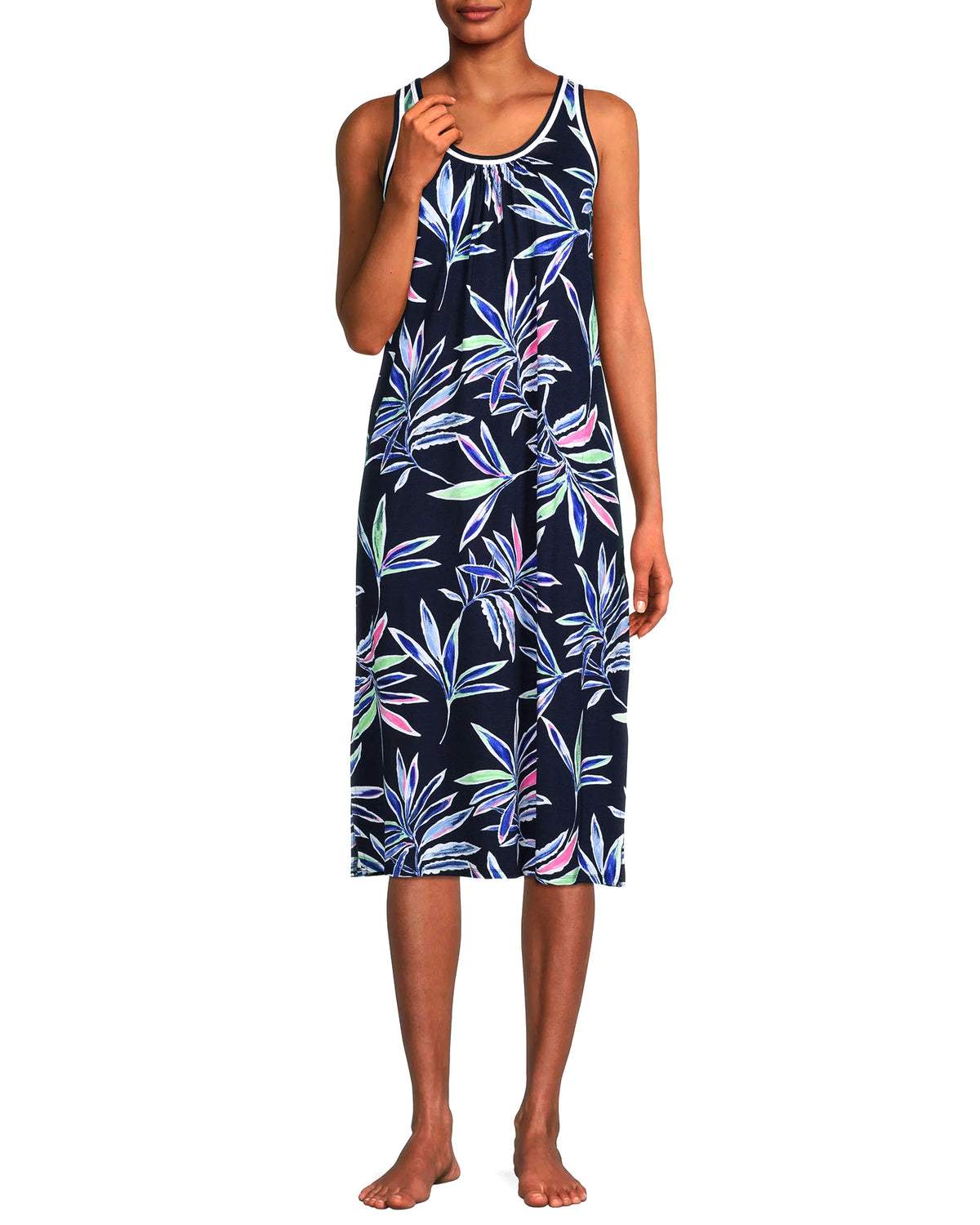 Women's Tropical Midi Dress