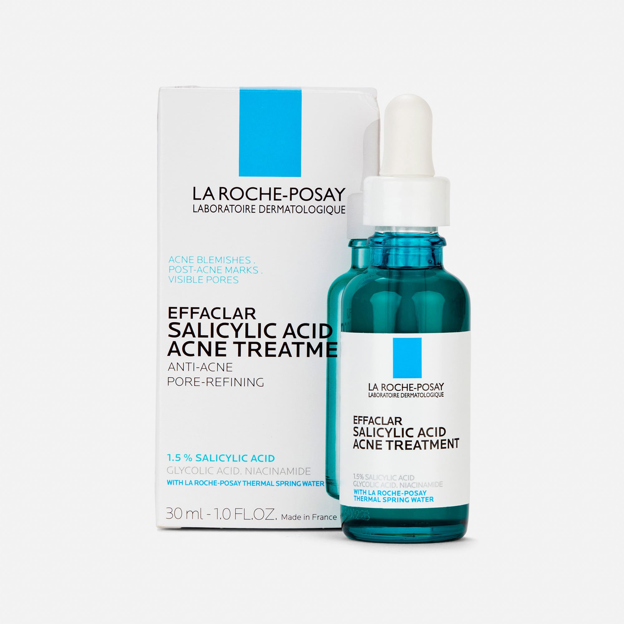 La Roche-Posay Effaclar Acne Serum with Salicylic Acid and Niacinamide for Oily and Acne Prone Skin 30ml