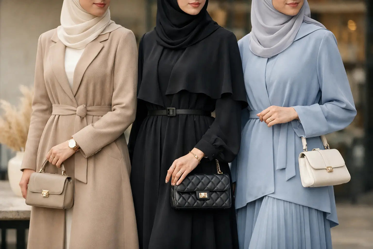 أطقم نسائية محتشمة تجمع الأناقة والسعر