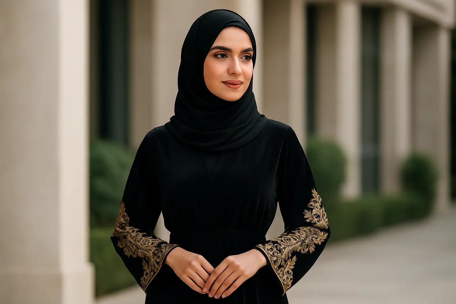 10 أفكار إطلالات محتشمة للعيد بأناقة فاخرة