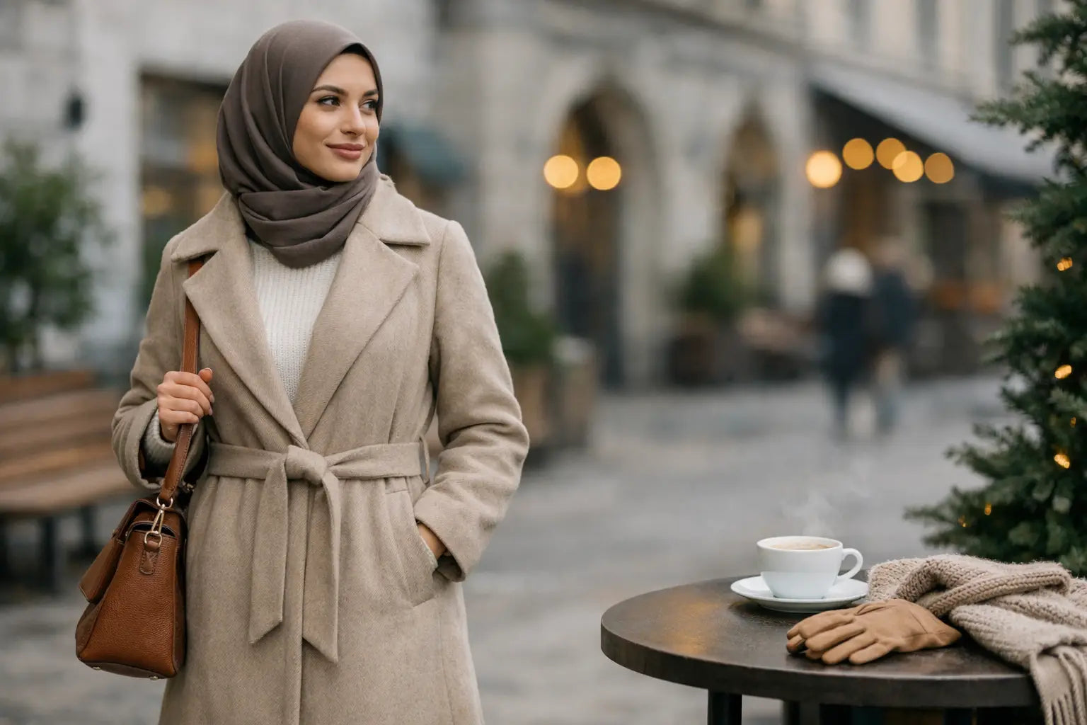 ملابس شتوية محتشمة للنساء بأناقة عملية