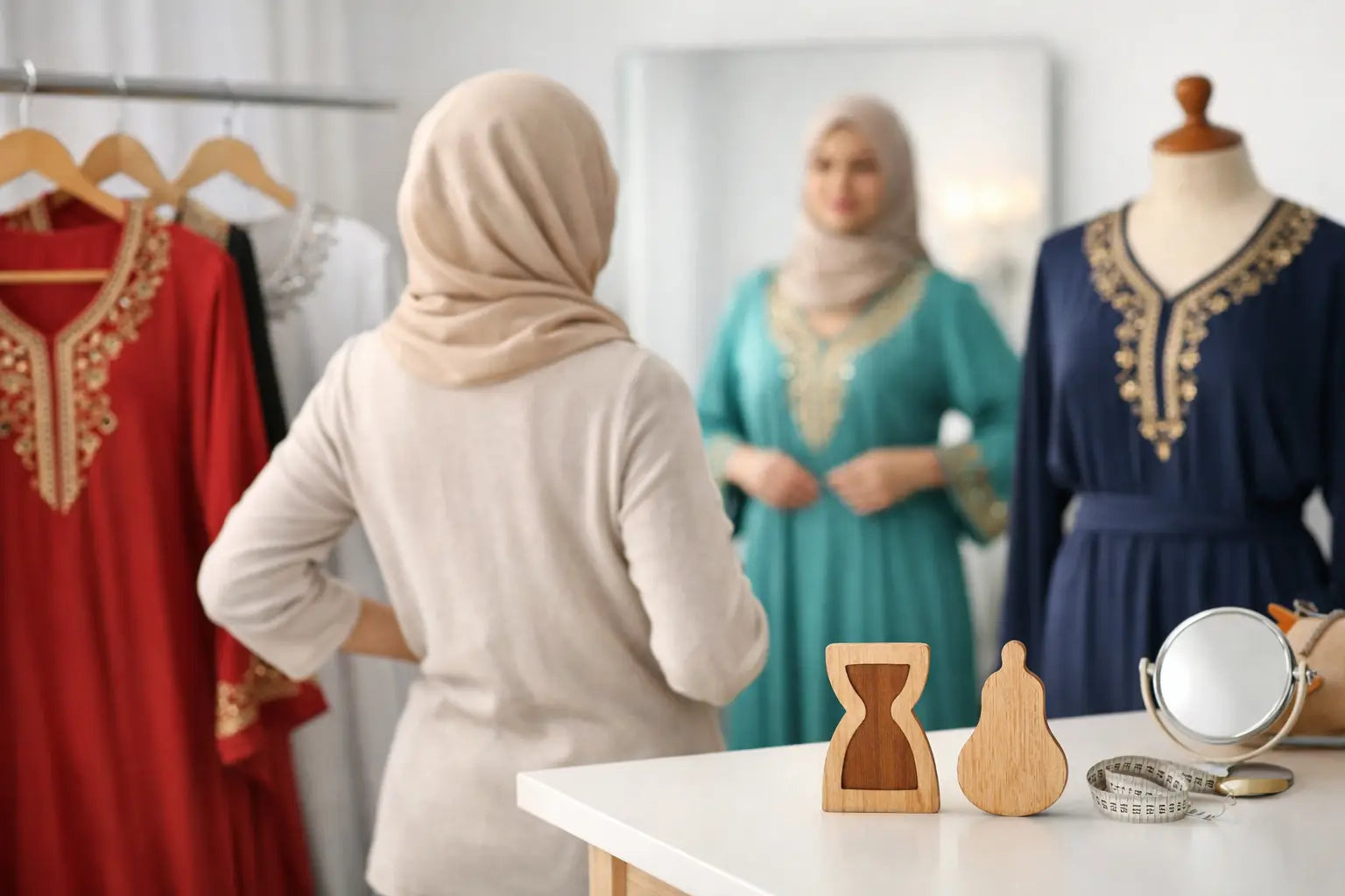 كيف أختار جلابية تناسب شكل الجسم؟