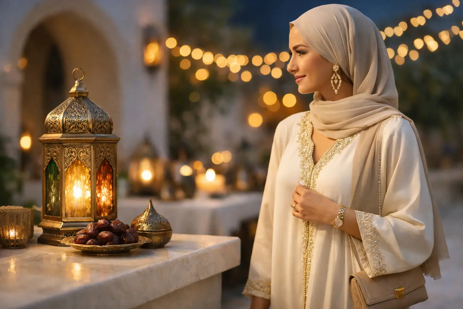تنسيقات رمضان النسائية لإطلالات أنيقة كل يوم