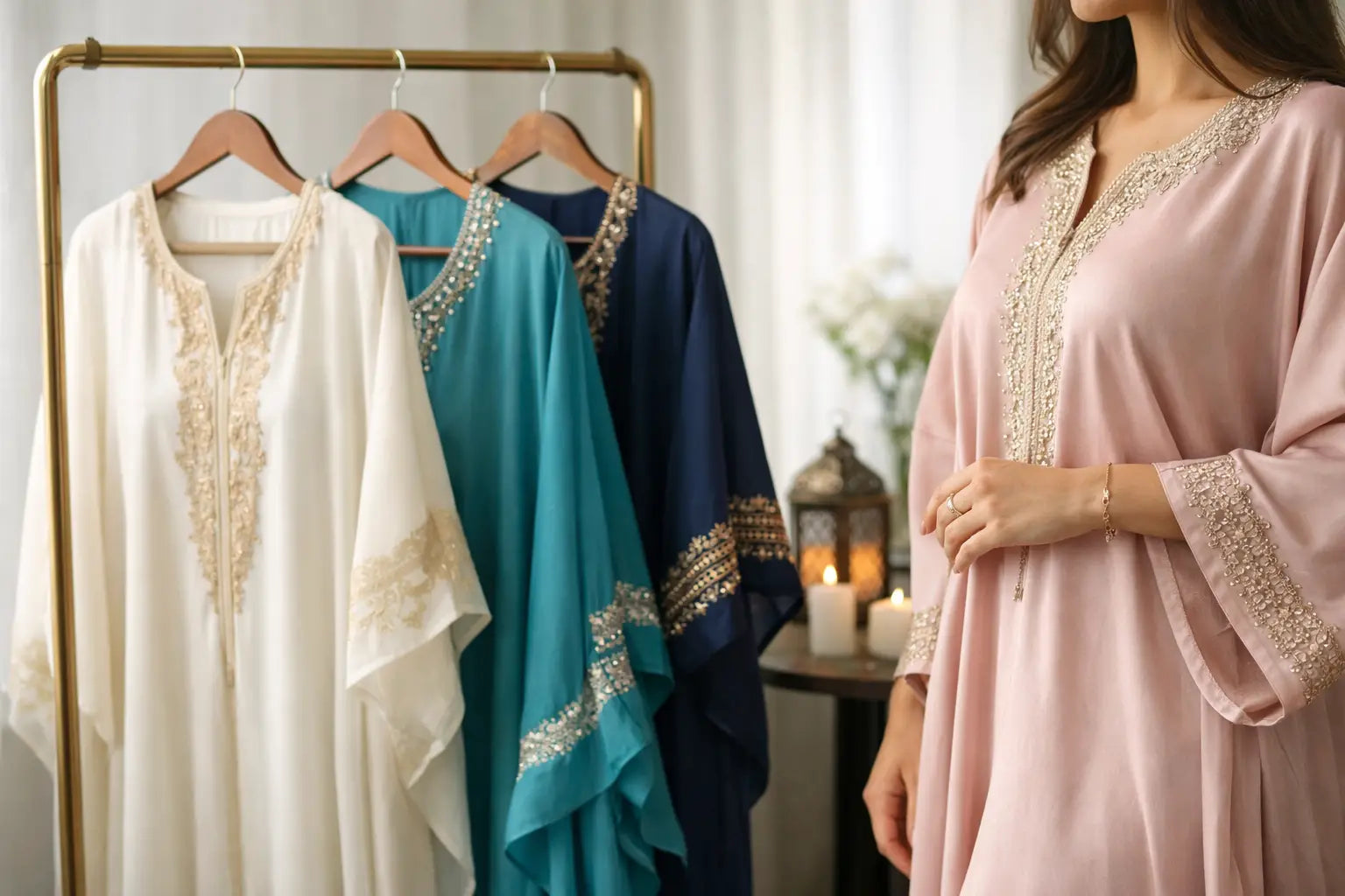 جلابيات نسائية أنيقة لكل مناسبة