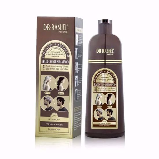 DR.RASHEL Collagen & Argan Oil Hair Color Shampoo - 400ml