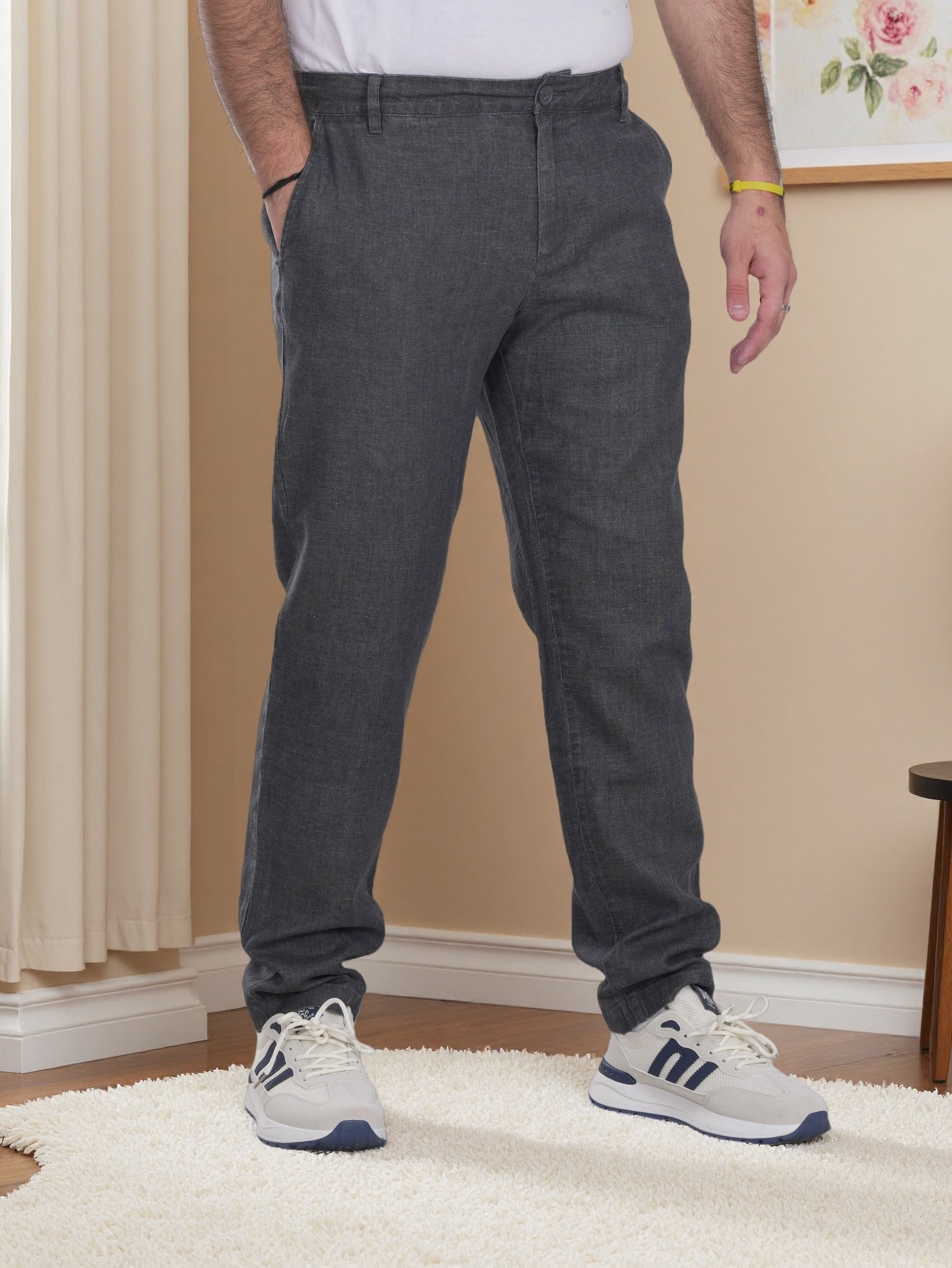 Mens Twill Long Classic Formal Pant