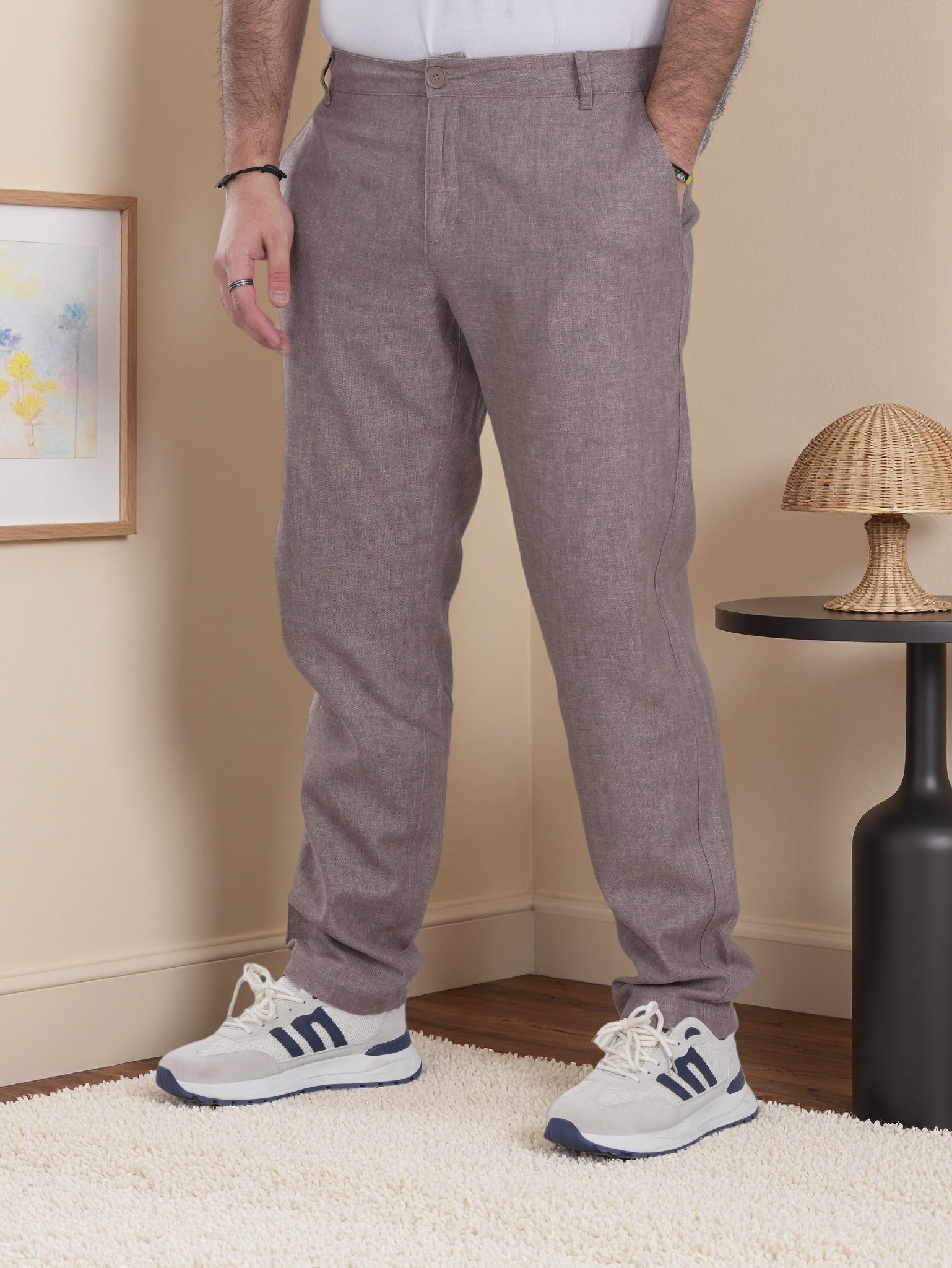 Mens Twill Long Classic Formal Pant