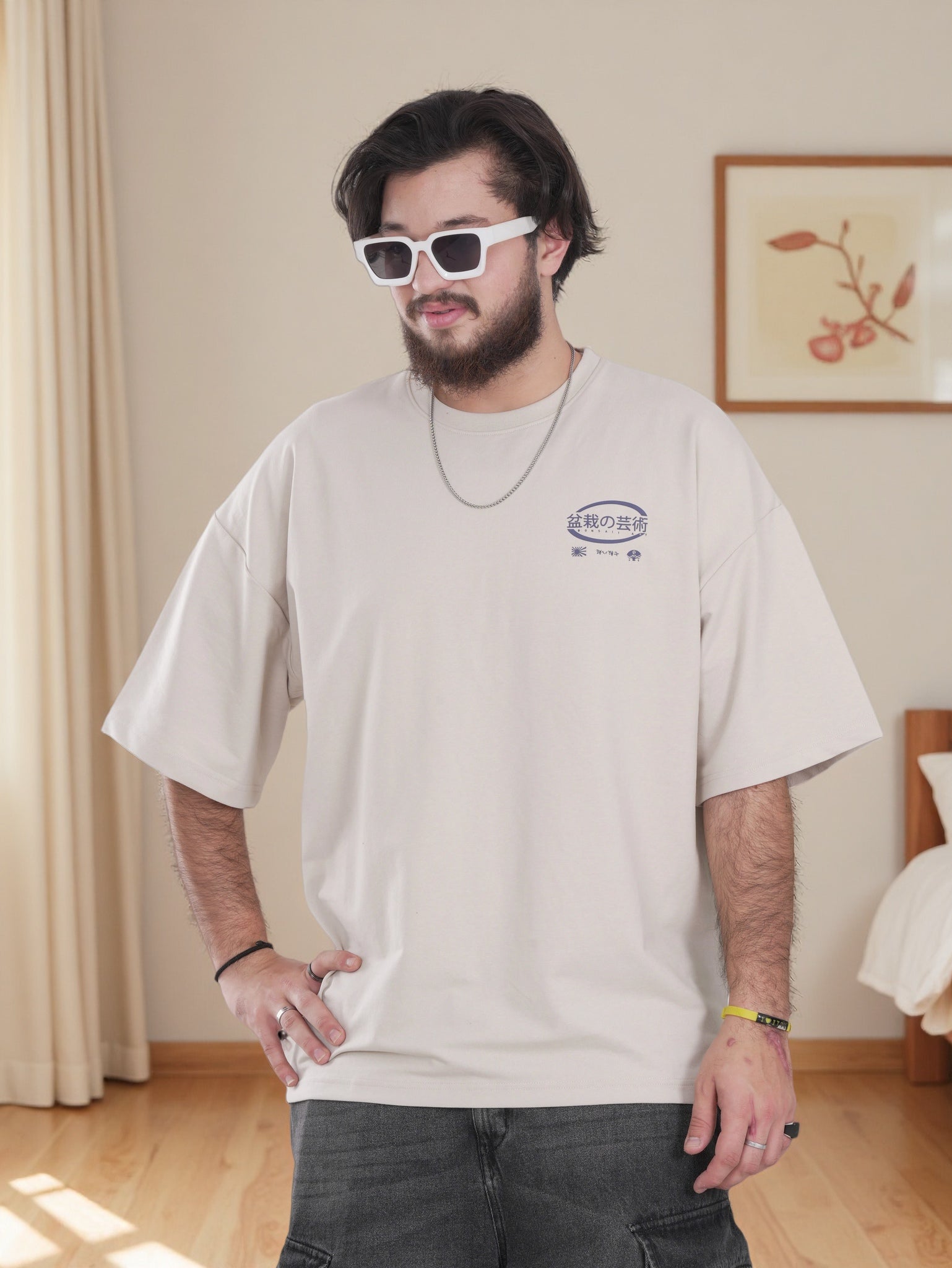 Mens Streetwear Over-sized Shirt