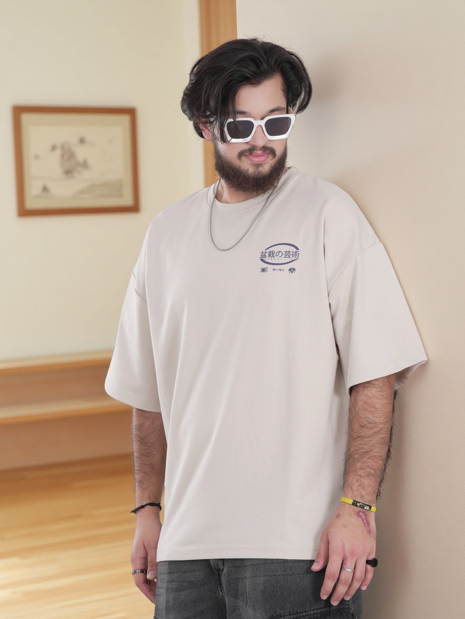 Mens Streetwear Over-sized Shirt