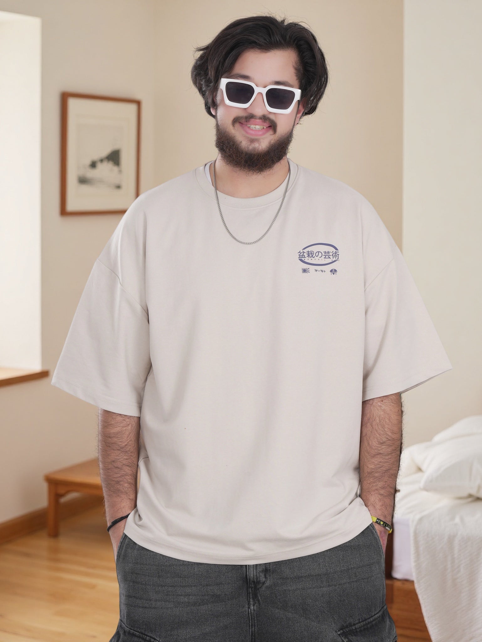 Mens Streetwear Over-sized Shirt