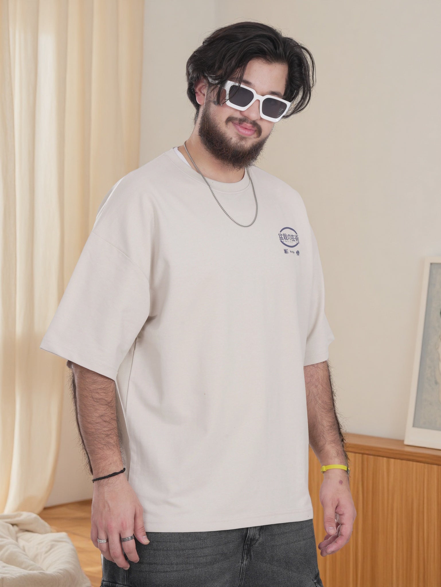 Mens Streetwear Over-sized Shirt