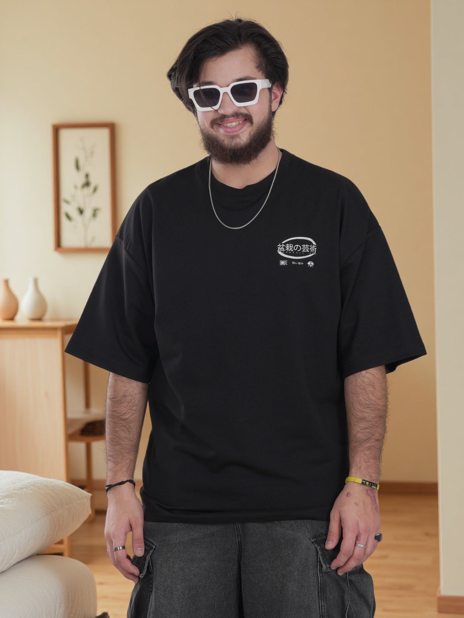 Mens Streetwear Over-sized Shirt