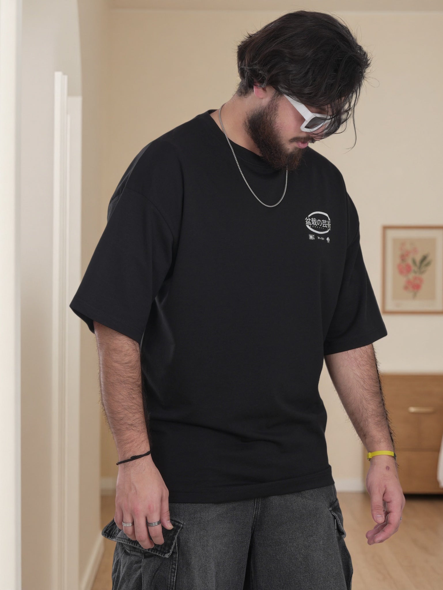 Mens Streetwear Over-sized Shirt