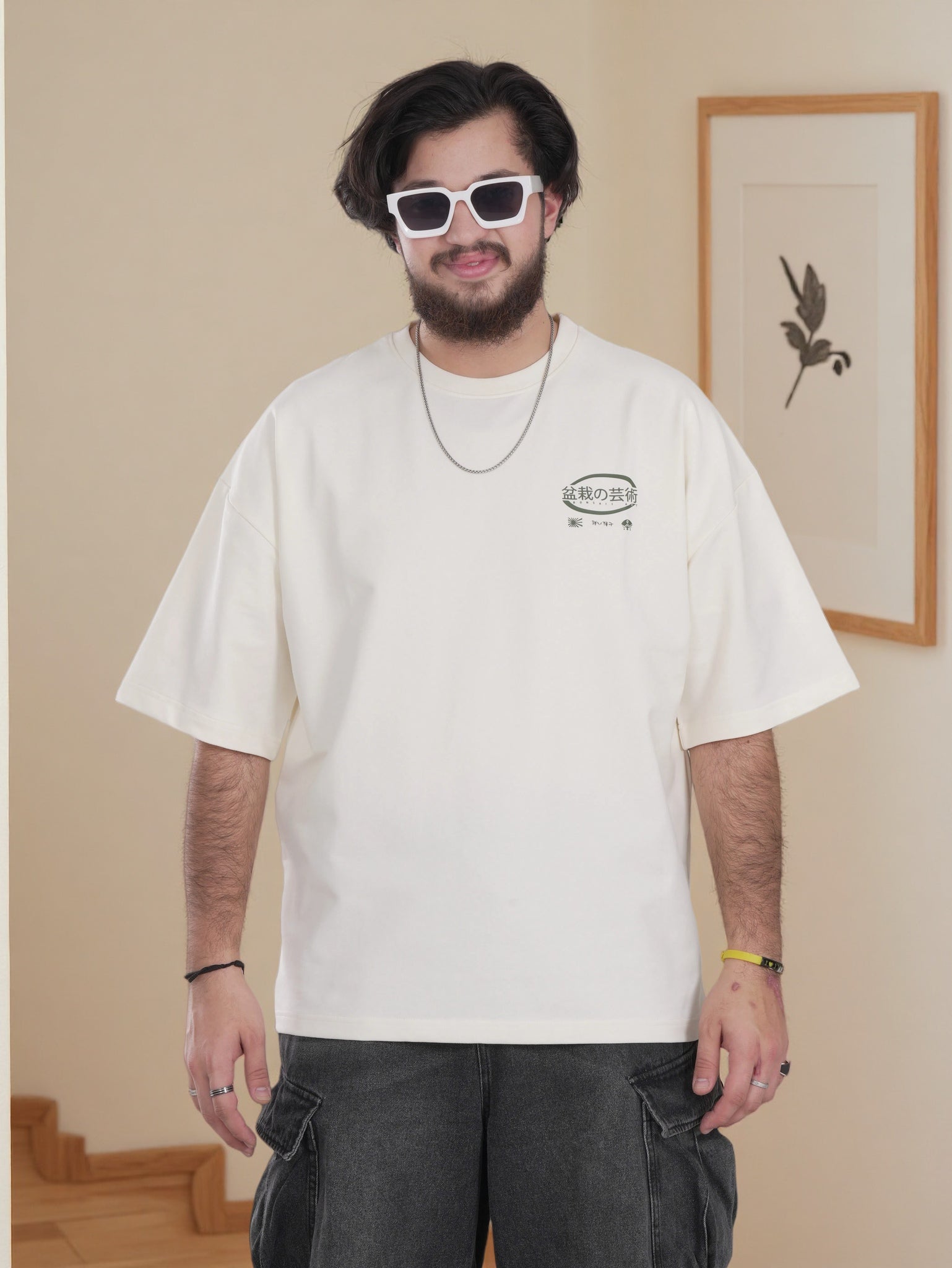 Mens Streetwear Over-sized Shirt