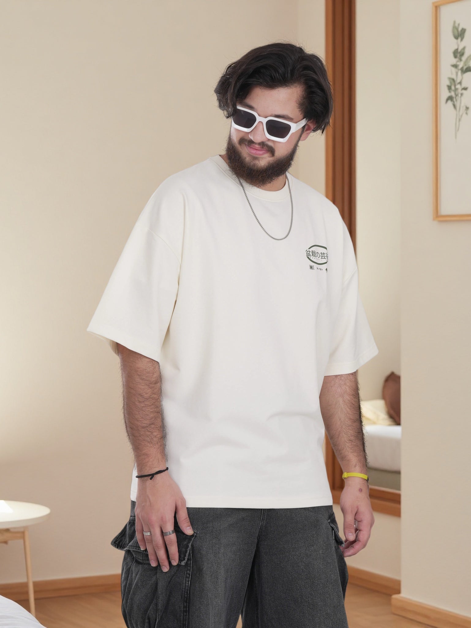 Mens Streetwear Over-sized Shirt