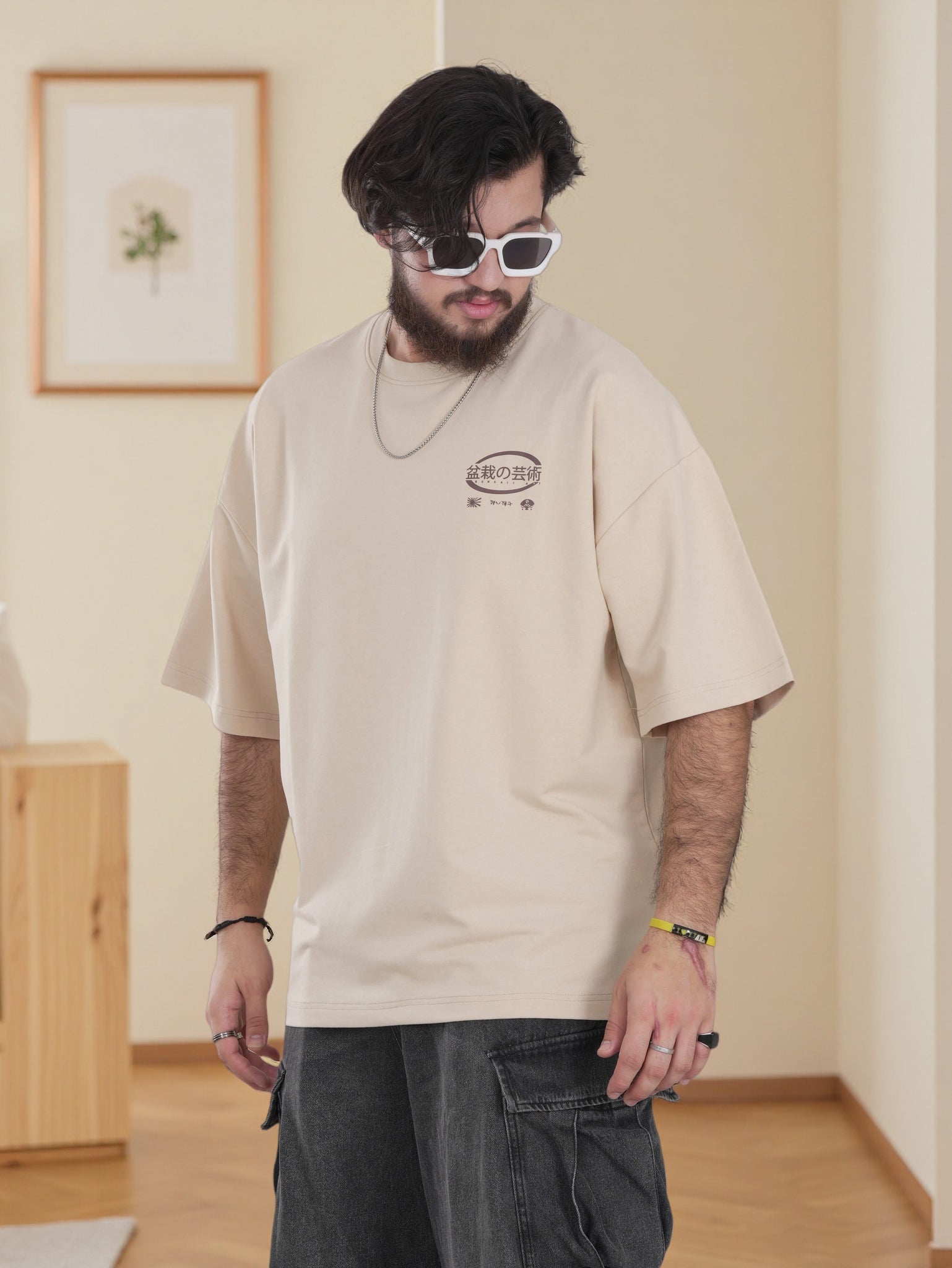 Mens Streetwear Over-sized Shirt