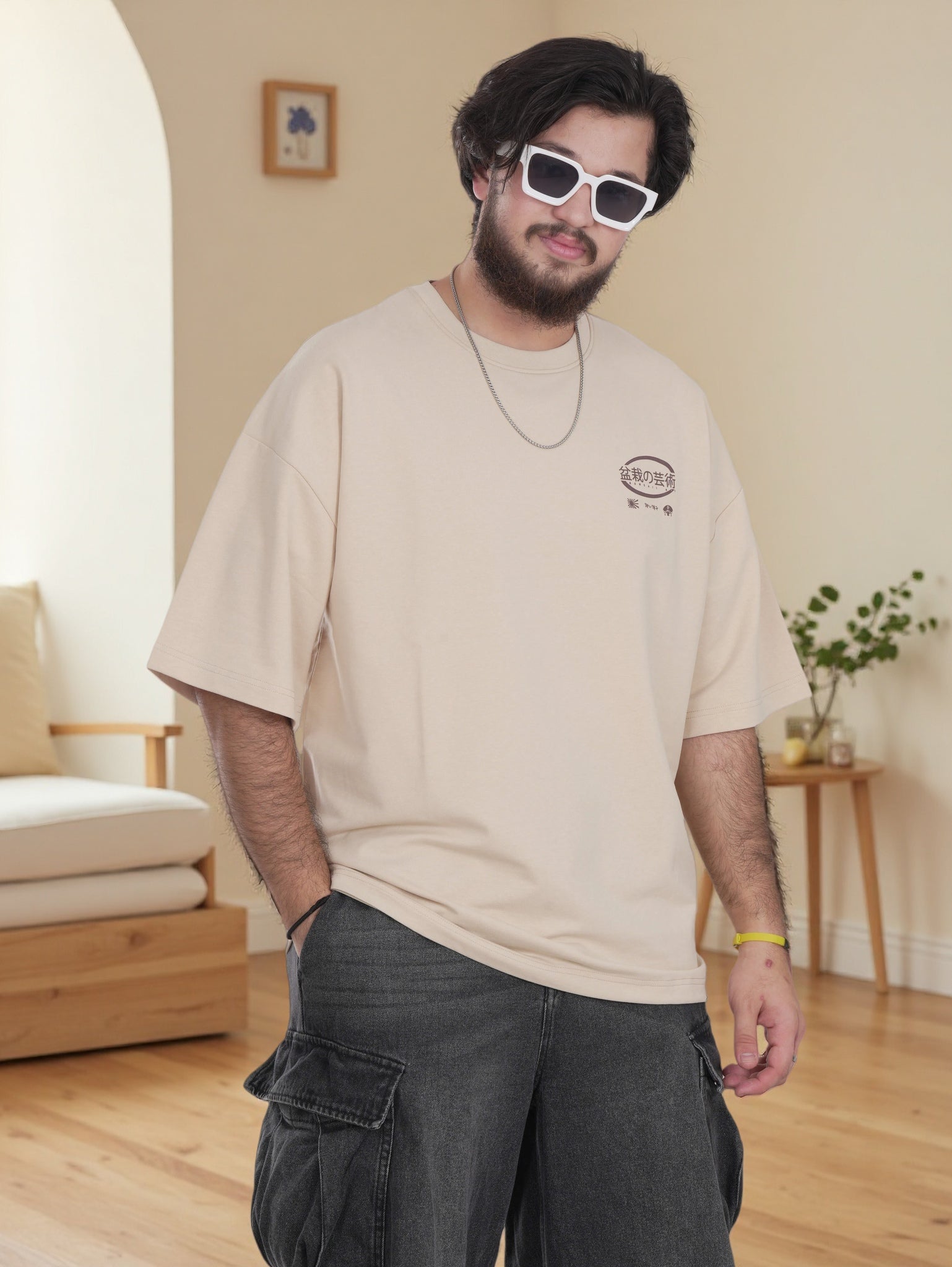 Mens Streetwear Over-sized Shirt