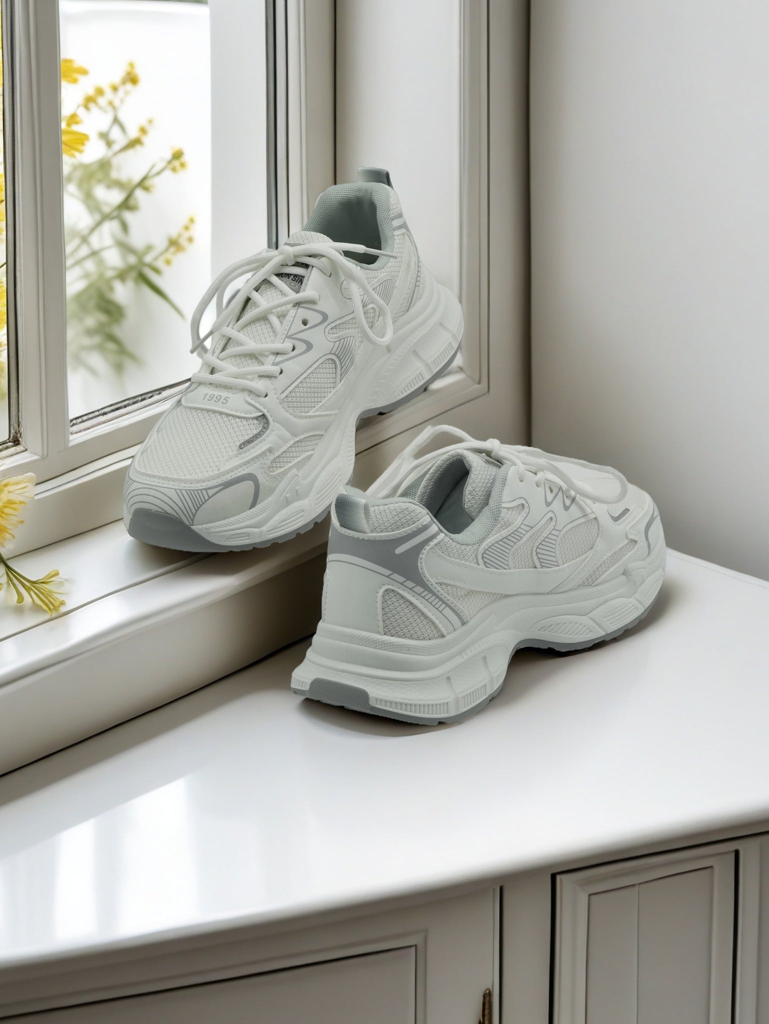Men’s Chunky Sneakers – Comfortable Casual Sports Shoes for Daily Wear | Finelook KSA