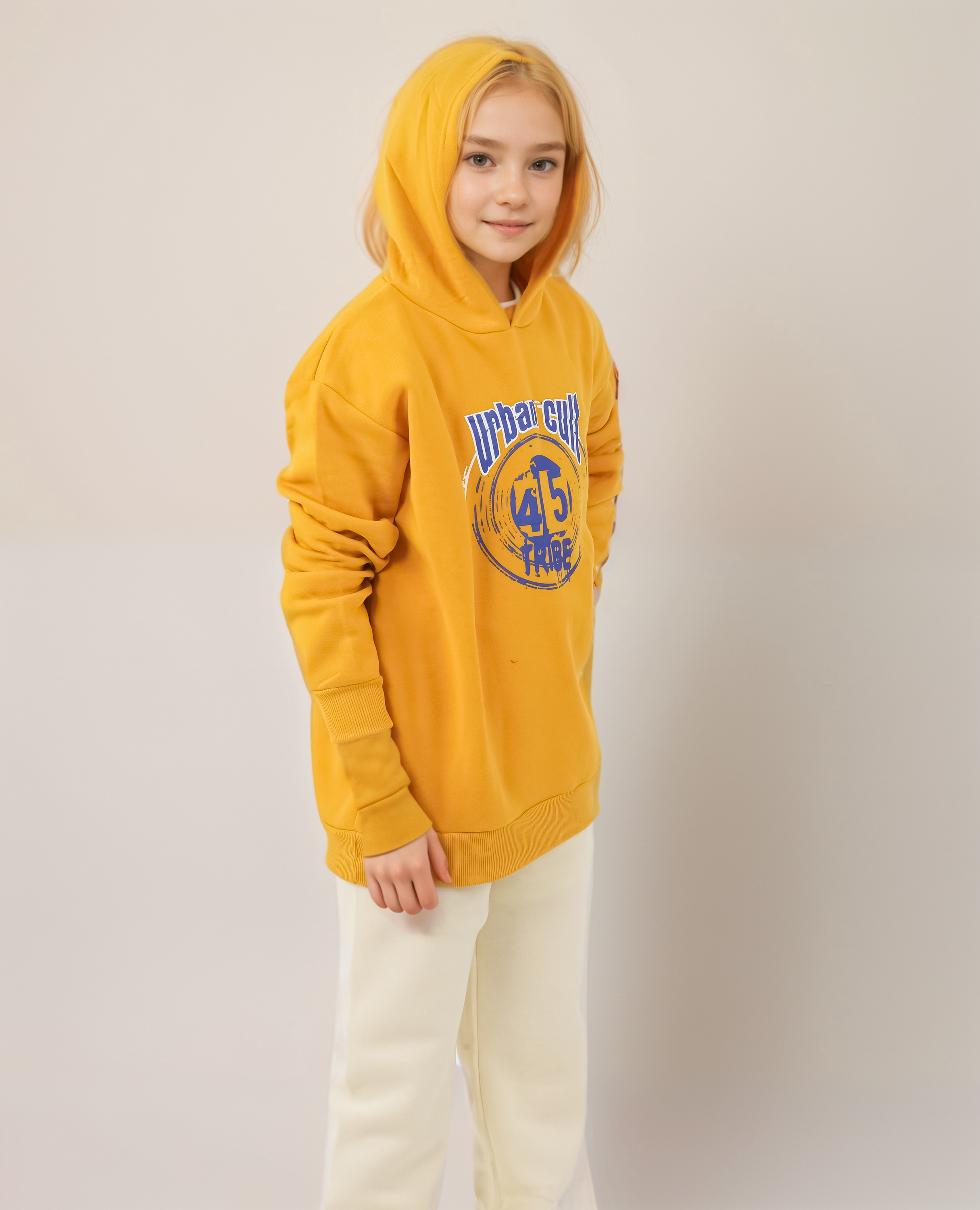 Girls Sweatshirt and Trouser Set - FineLook