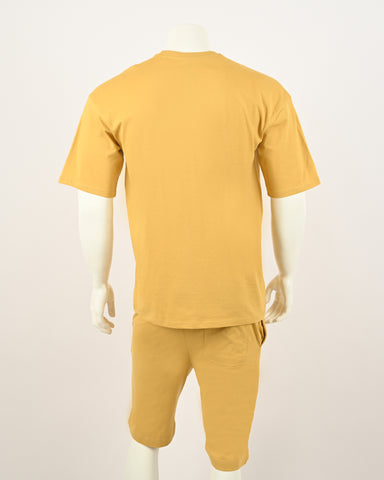 Men's Print T-Shirt & Shorts 2 Piece Set