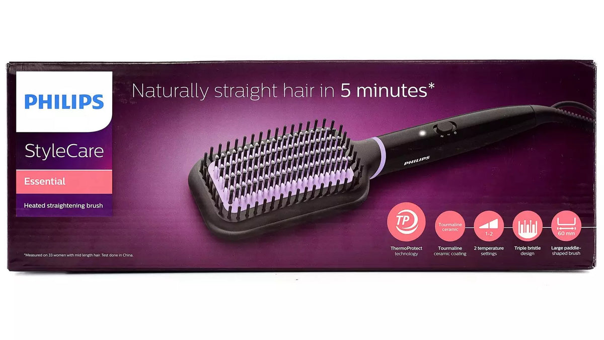 Philips Heated Straightening Brush BHH730/03