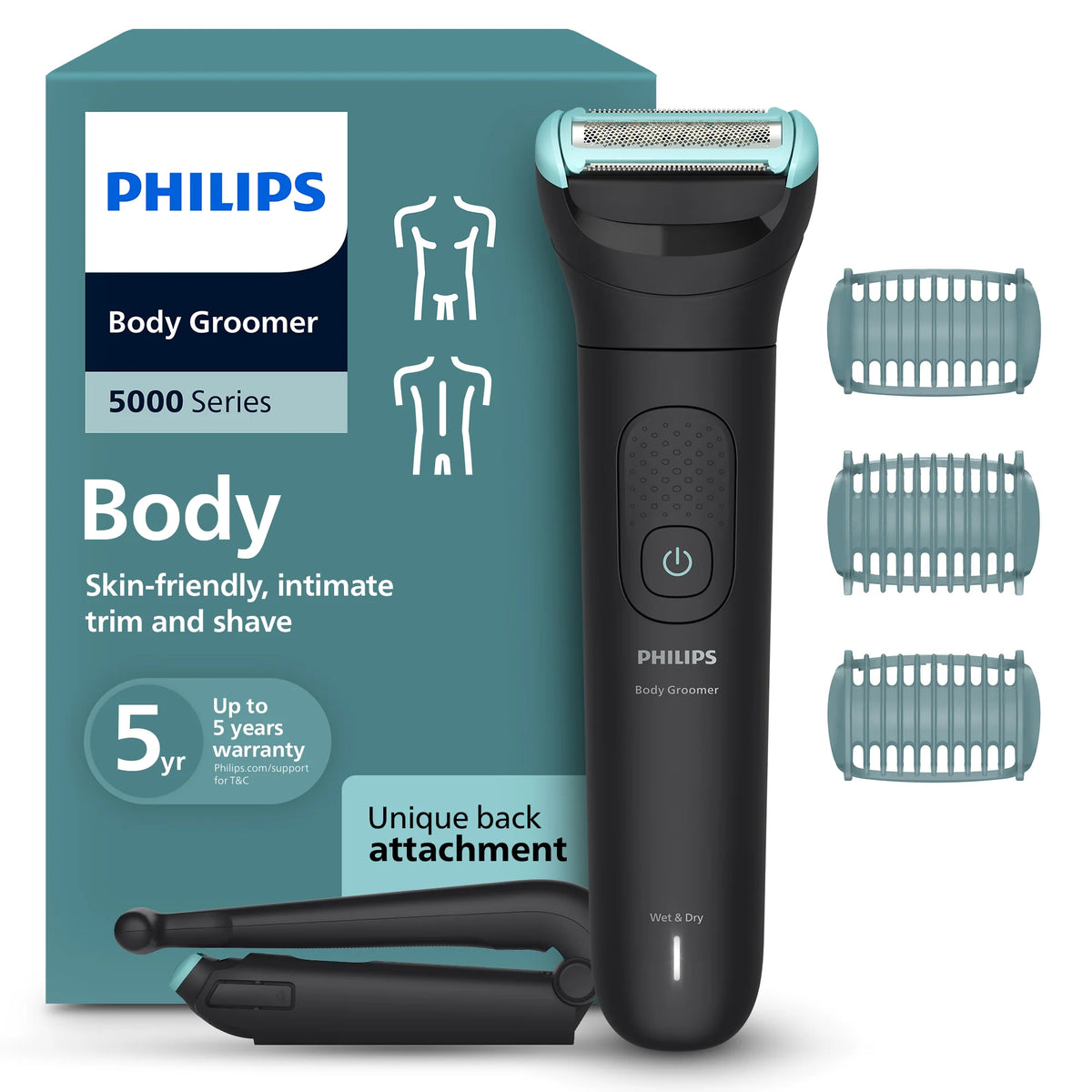 The Philips Body Groomer 5000 Series (BG5475/15)