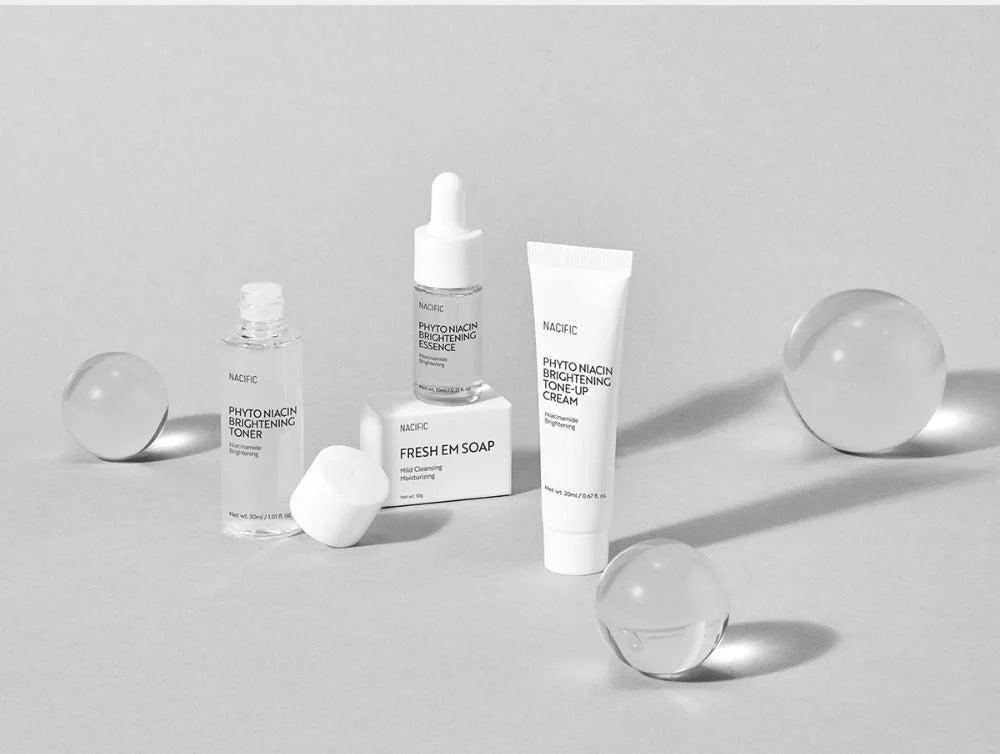 Nacific Phyto Niacin Whitening Set - 4 Pieces