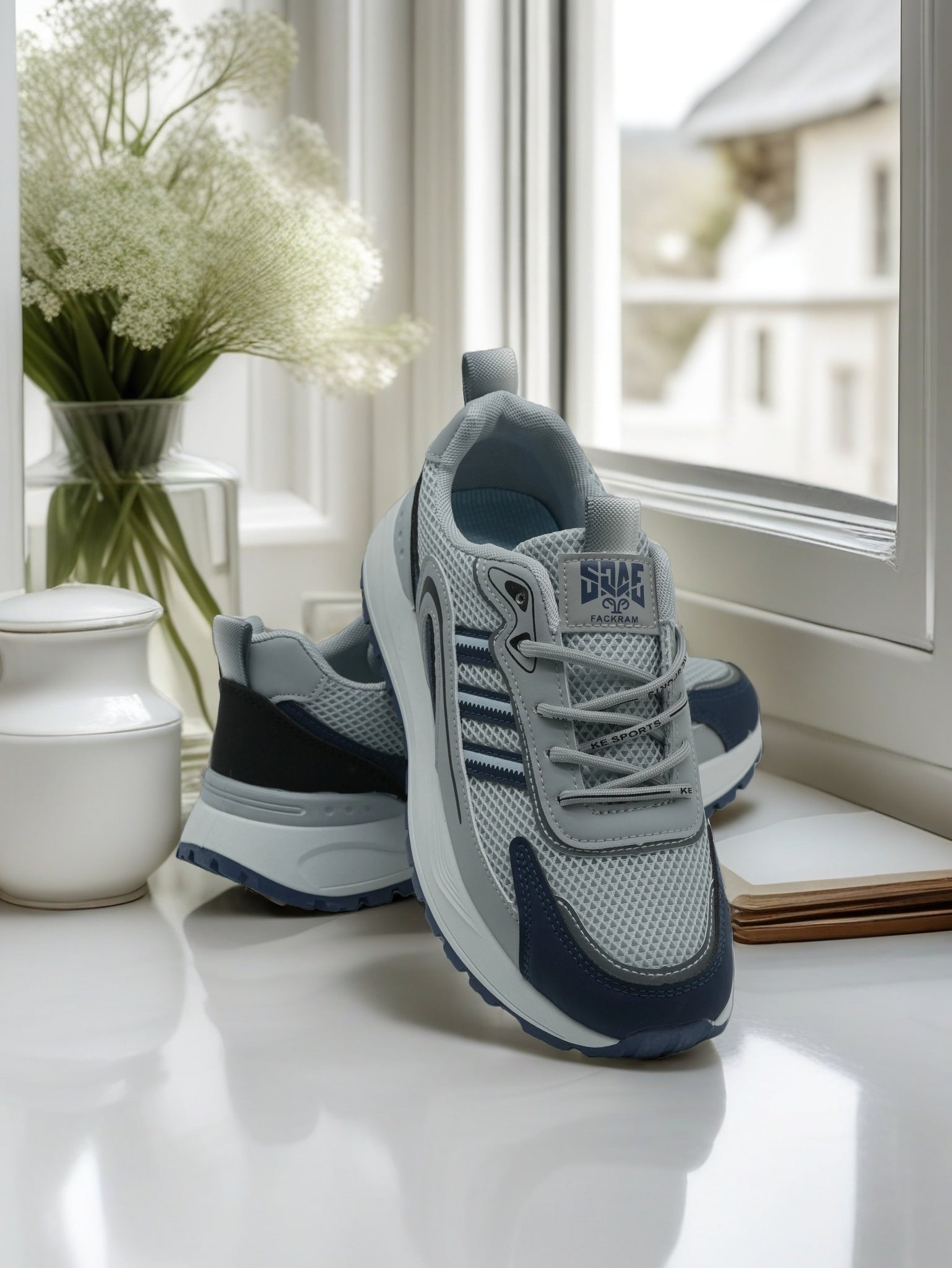 أحذية رياضية رجالية للجري - أحذية رياضية شبكية قابلة للتهوية | فاينلوك