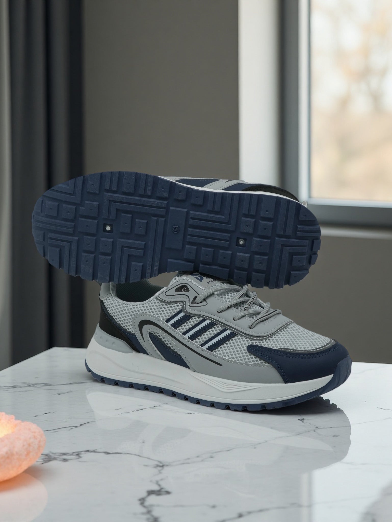 Men’s Running Sneakers – Breathable Mesh Sports Shoes | Finelook