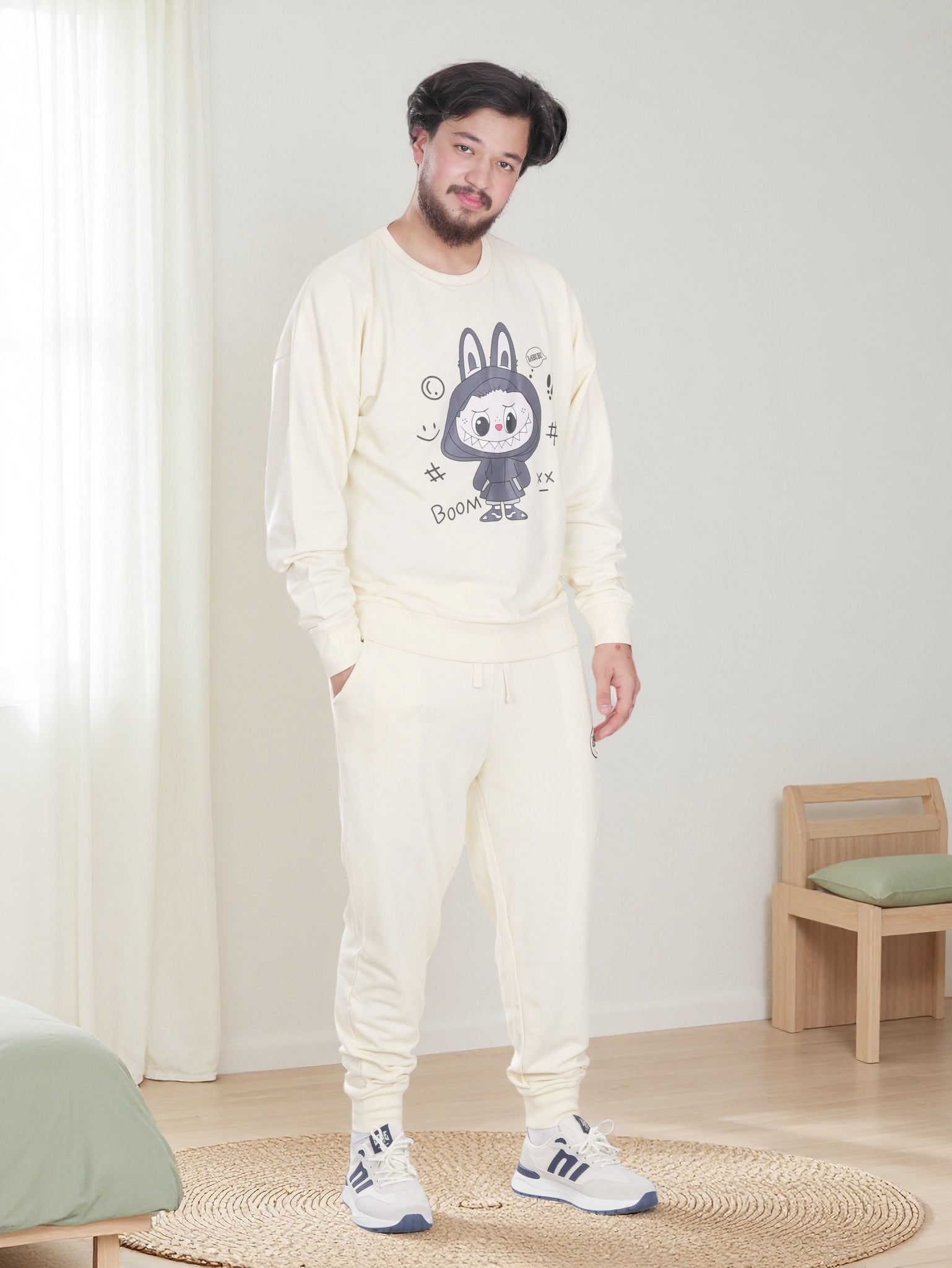 Labubu Cozy Sweatshirt & Jogger Lounge Set