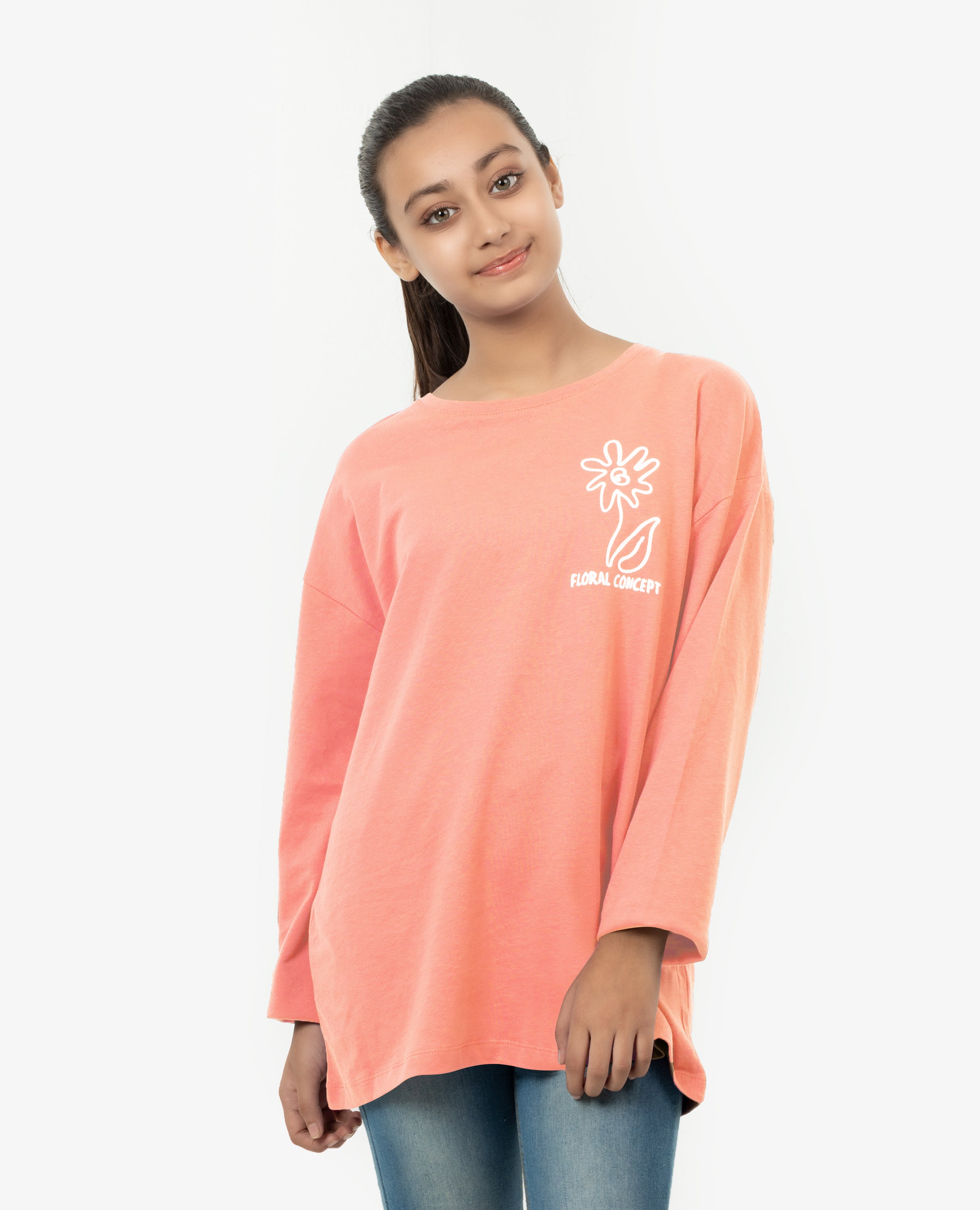 Girl’s Long Sleeve T-shirt - Finelook - FineLook