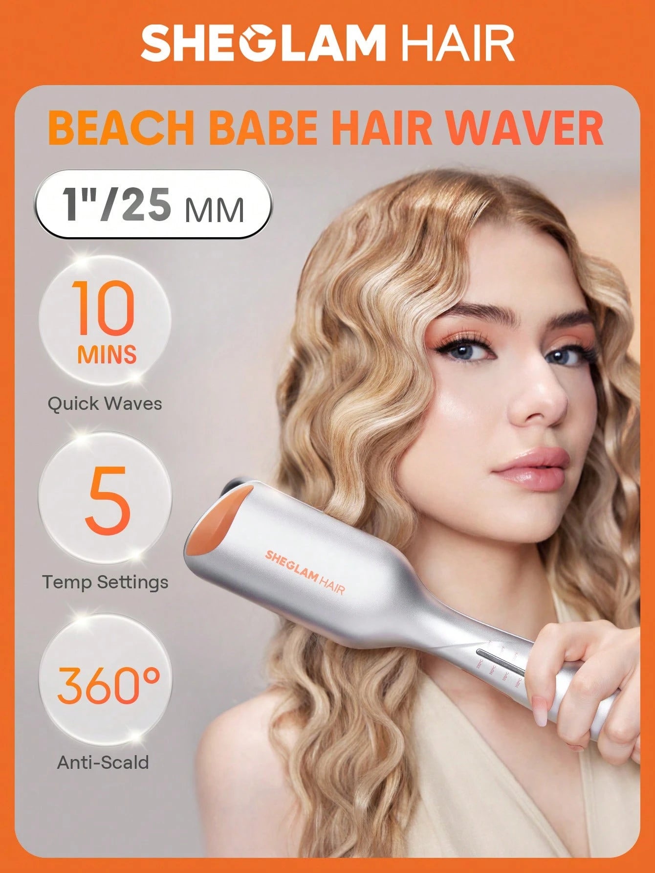 SHEGLAM Beach Babe Hair Waver - Hair Styler