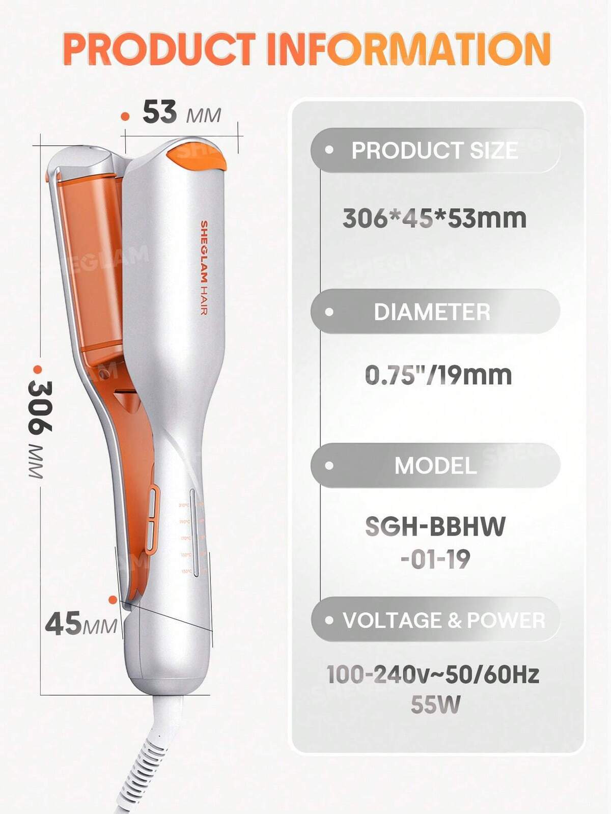 SHEGLAM Beach Babe Hair Waver - Hair Styler