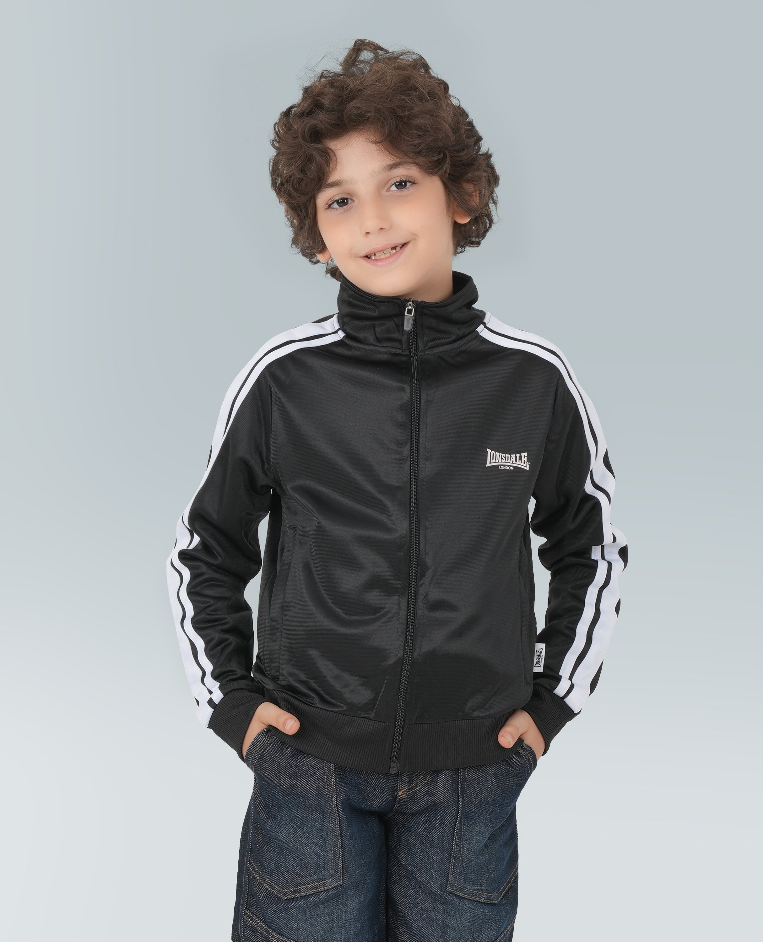 Boys Mock Neck Sweat Shirt - FineLook