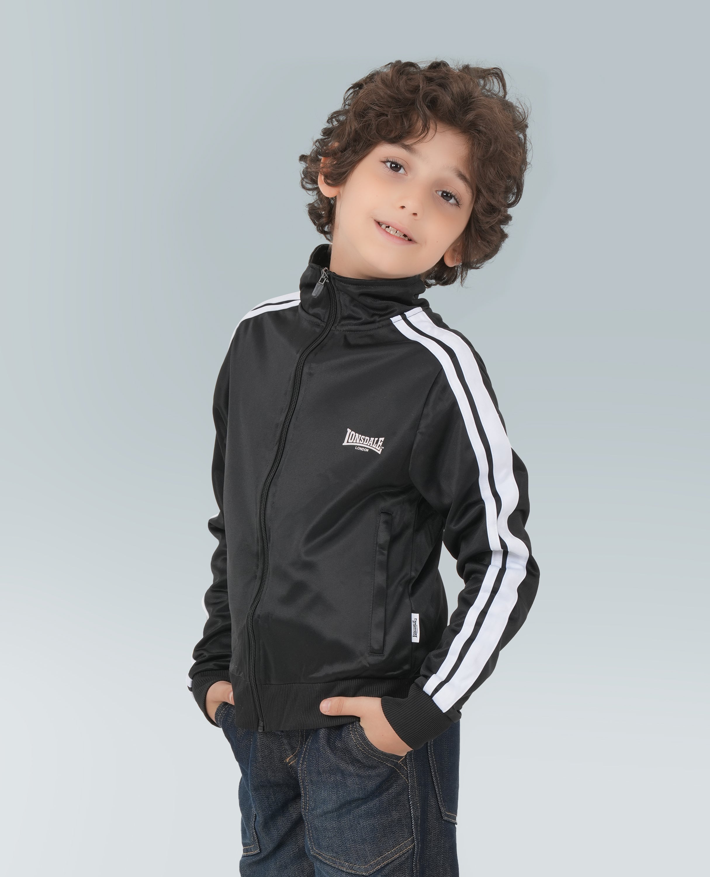 Boys Mock Neck Sweat Shirt - FineLook