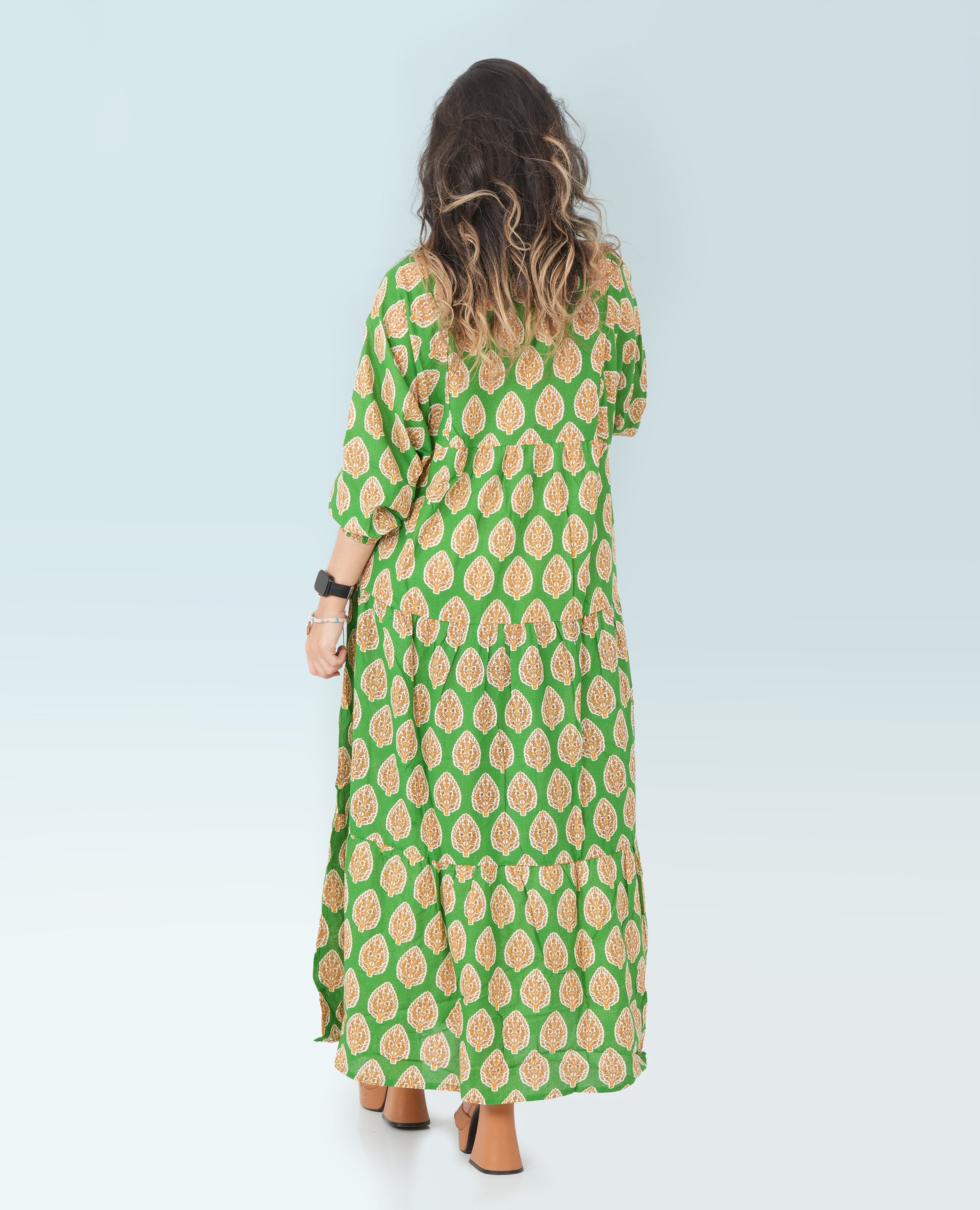 Tree Print Dress for Women -Finelook