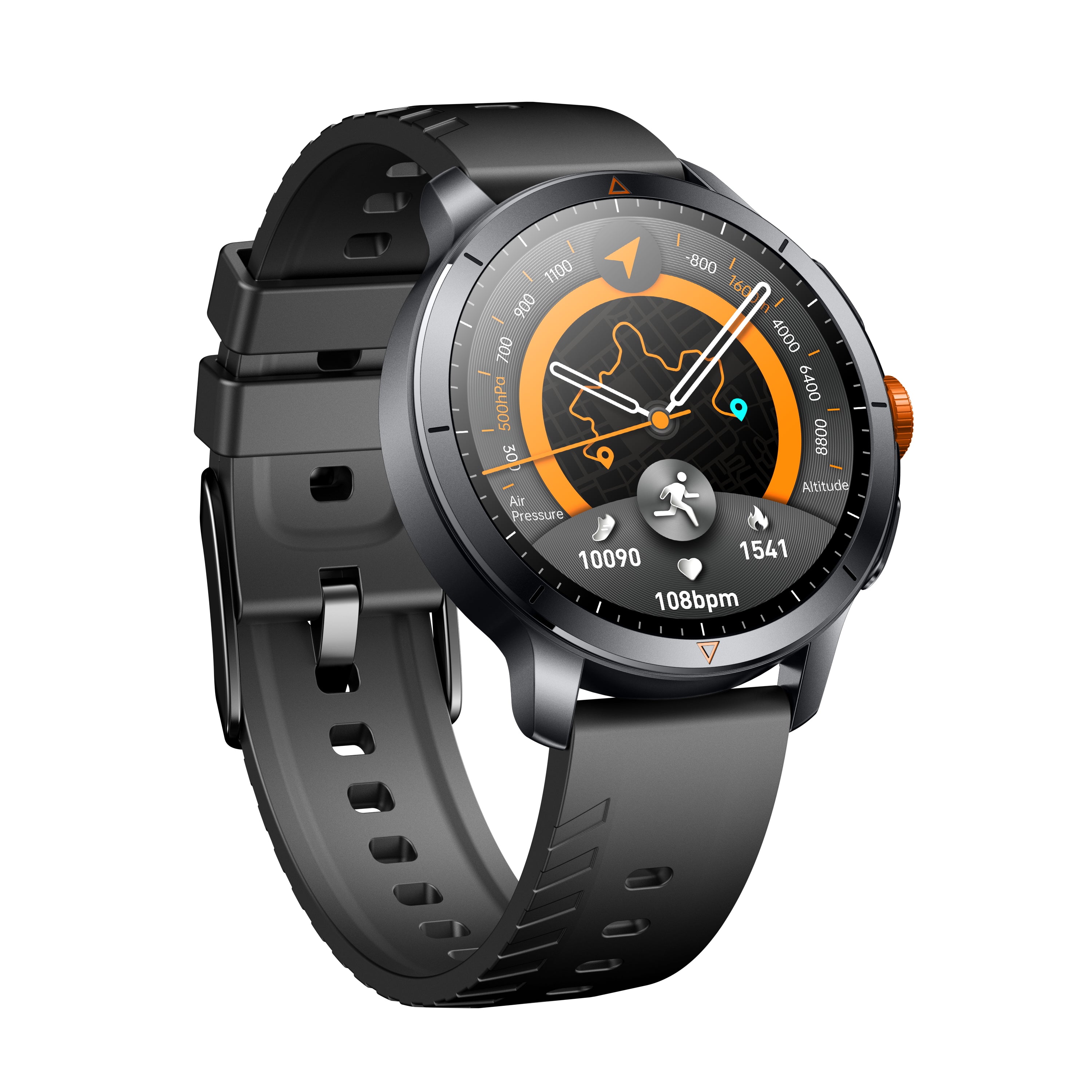 Round AMOLED Smartwatch  | Waterproof  | Android / IOS | 5ATM | E-SIM | 480×480 Display