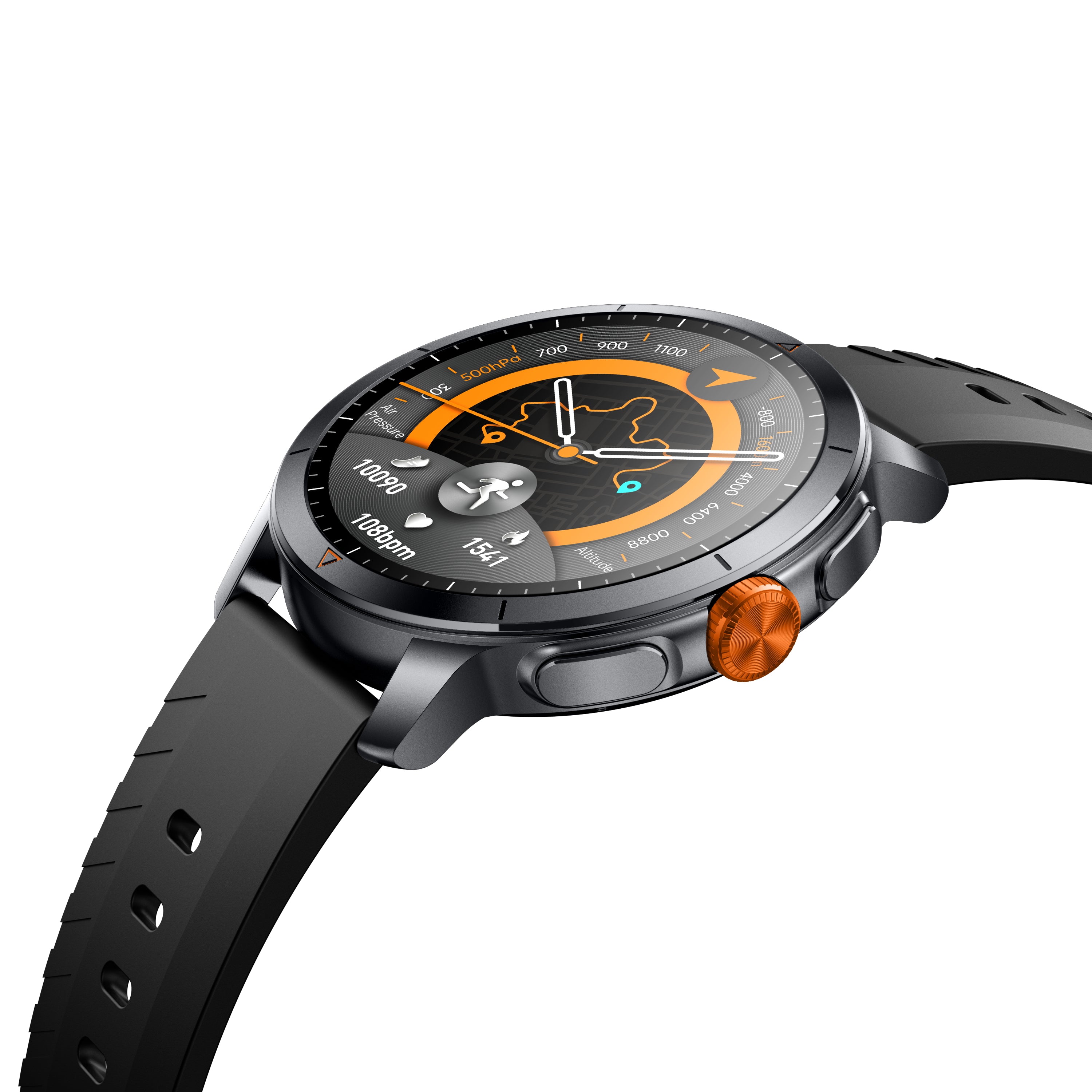 Round AMOLED Smartwatch  | Waterproof  | Android / IOS | 5ATM | E-SIM | 480×480 Display