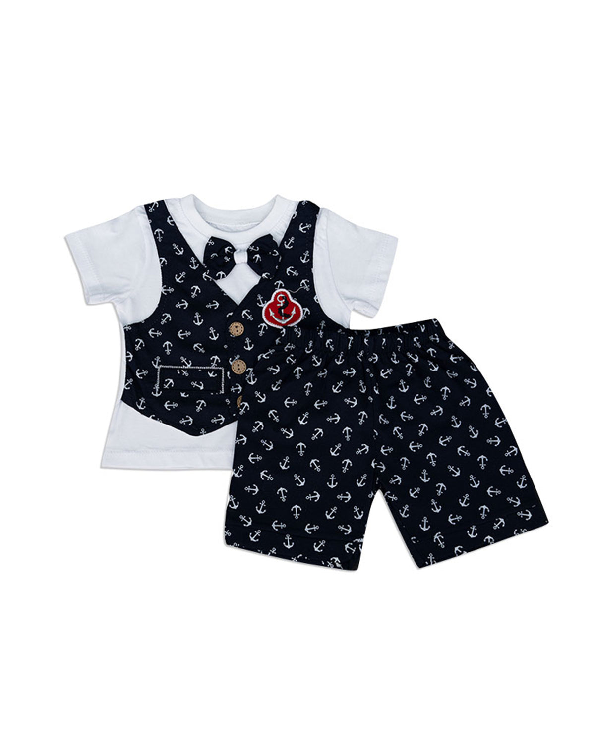 Kids waistcoat & bow 2 piece set