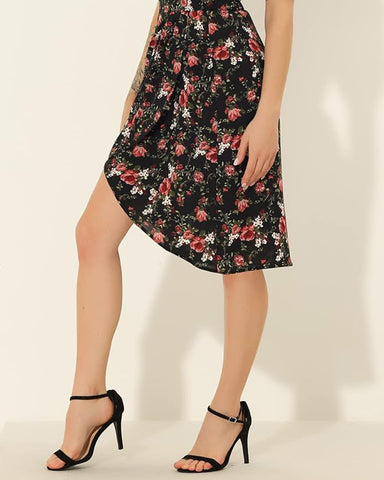 Women Floral skirt