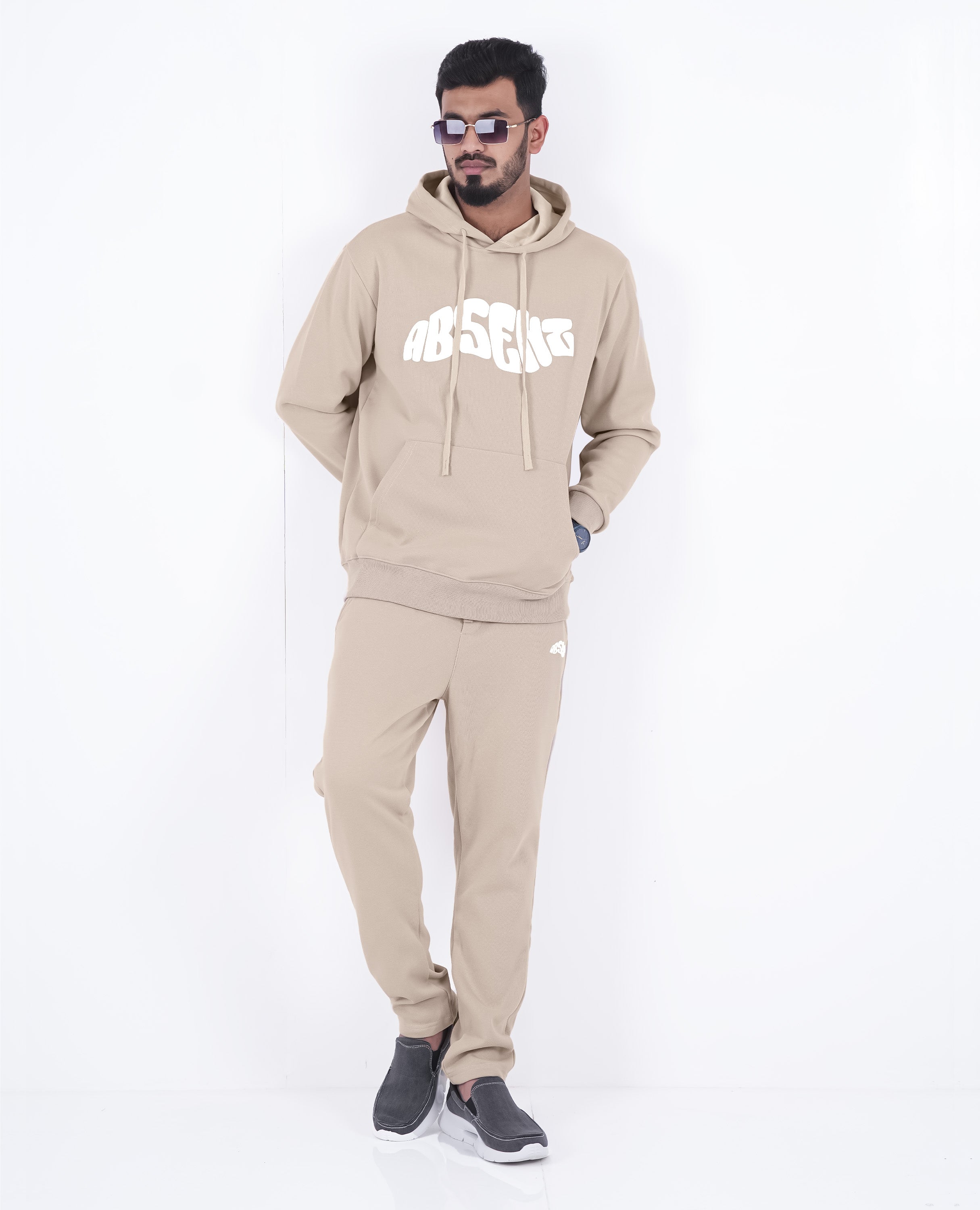 Men's Graphic Hoodie Set - FineLook