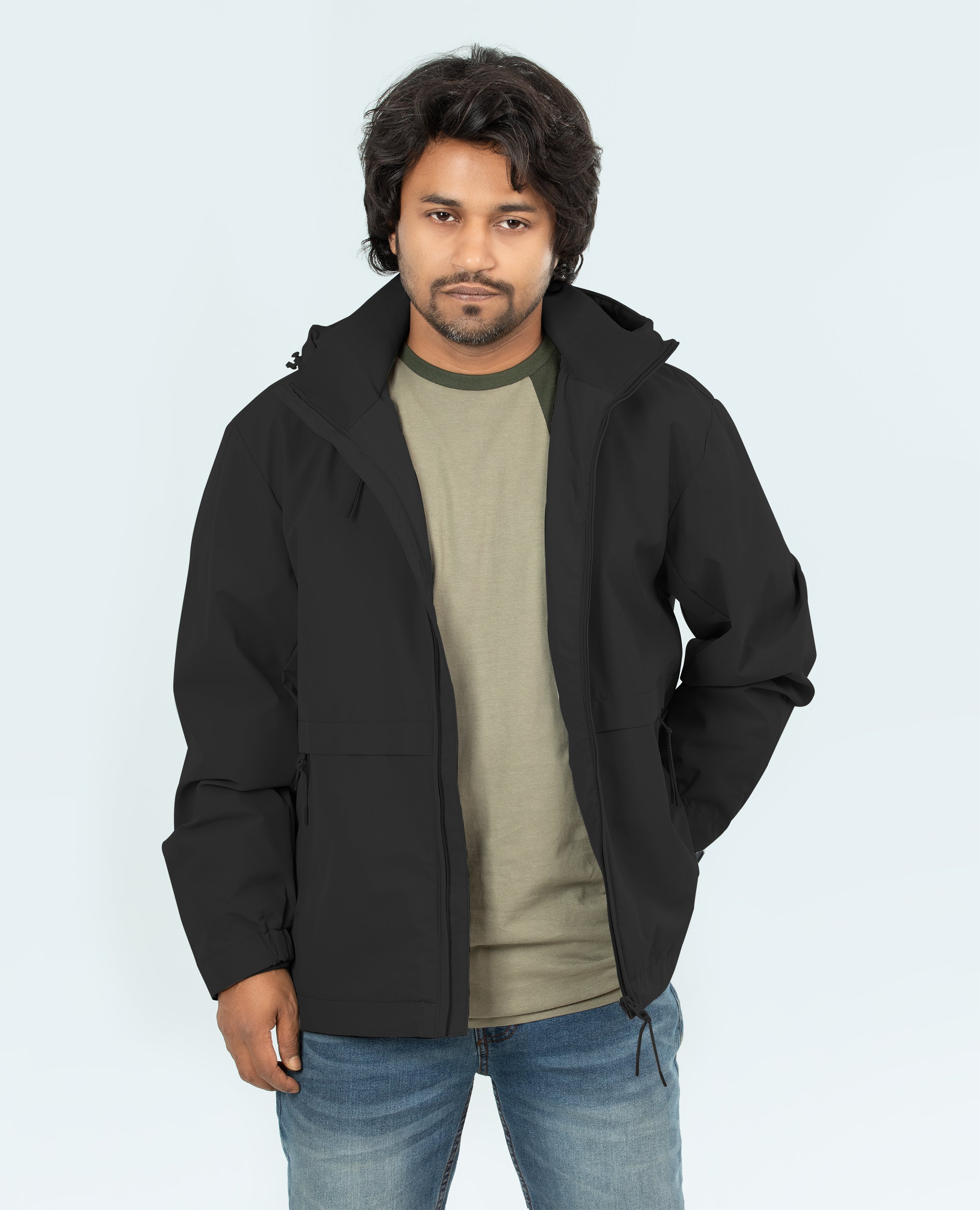 Men's Waterproof Hoodie Jacket - Finelook