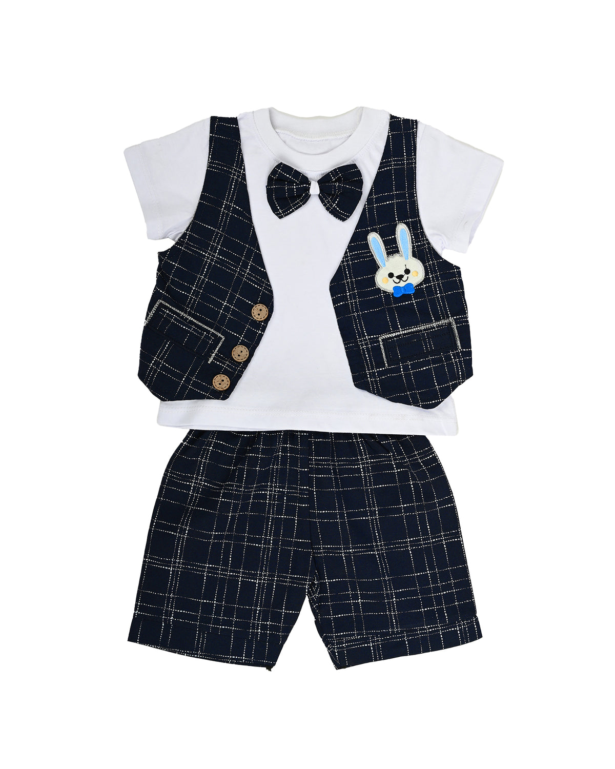 Kids waistcoat & bow 2 piece set