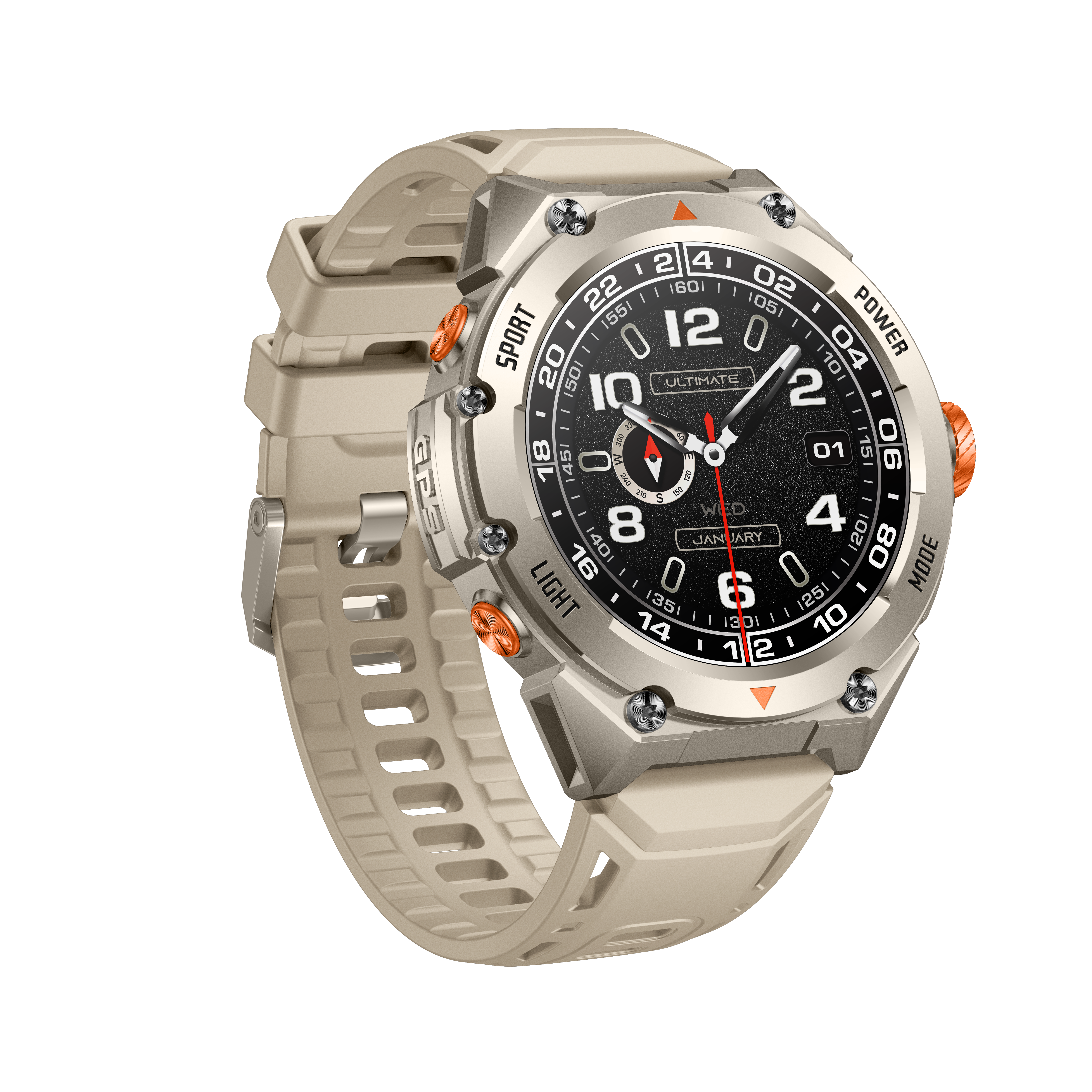 Finelook Premium Round AMOLED Smartwatch – 2025 Model | Waterproof | Android / IOS |  E-SIM | Health Tracking