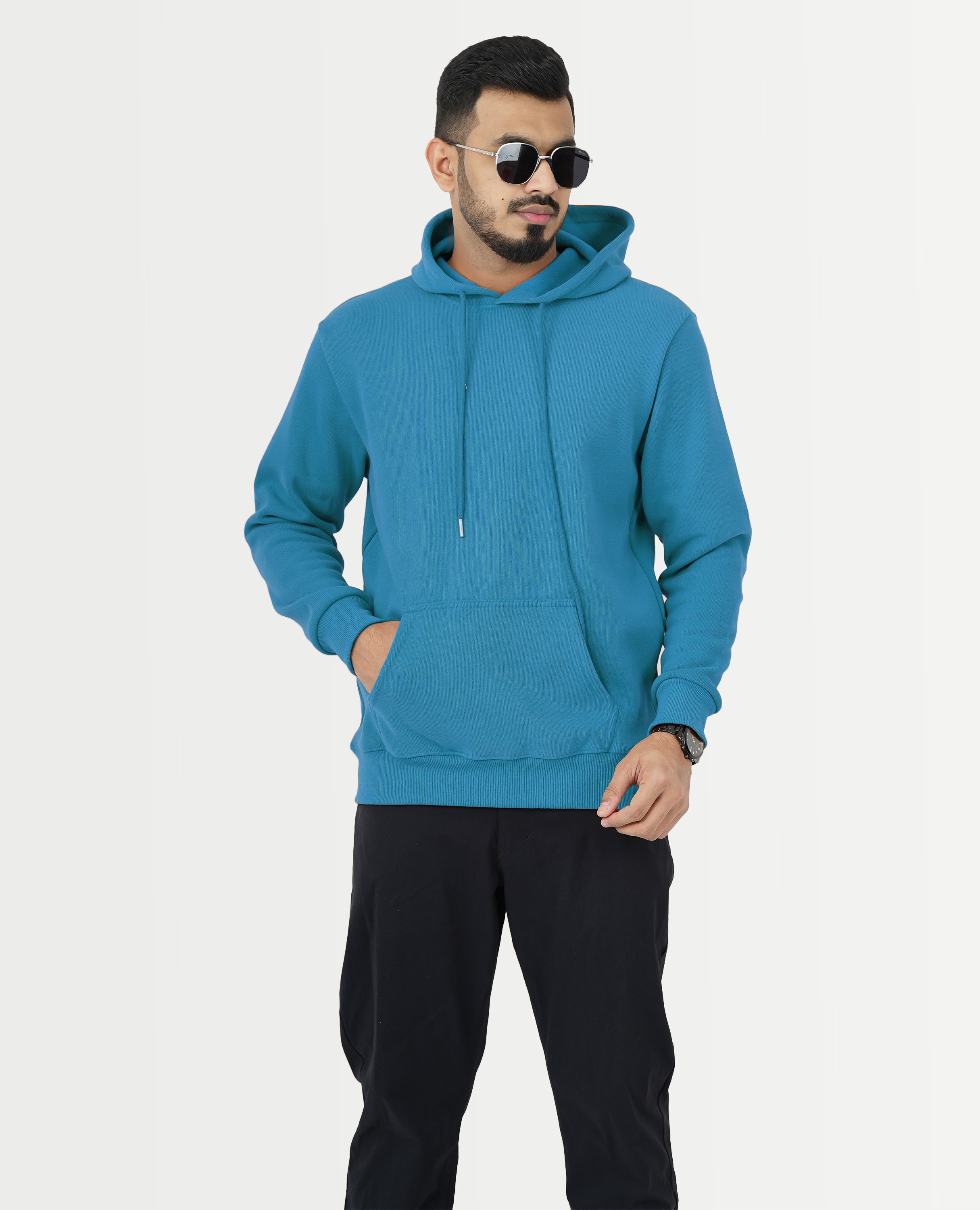 Solid Color Sweatshirts - GOLD NOUR