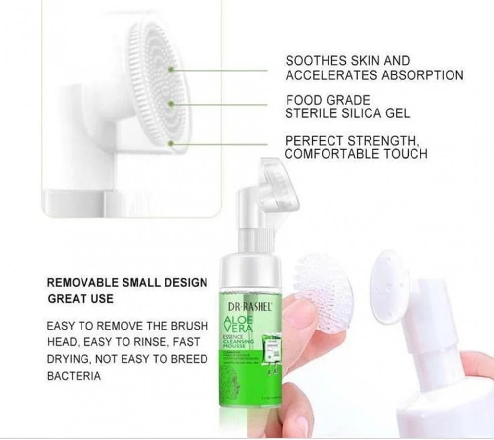 Dr.Rashel Deep Cleaning Aloe Vera essence Cleansing Mousse - 125ml
