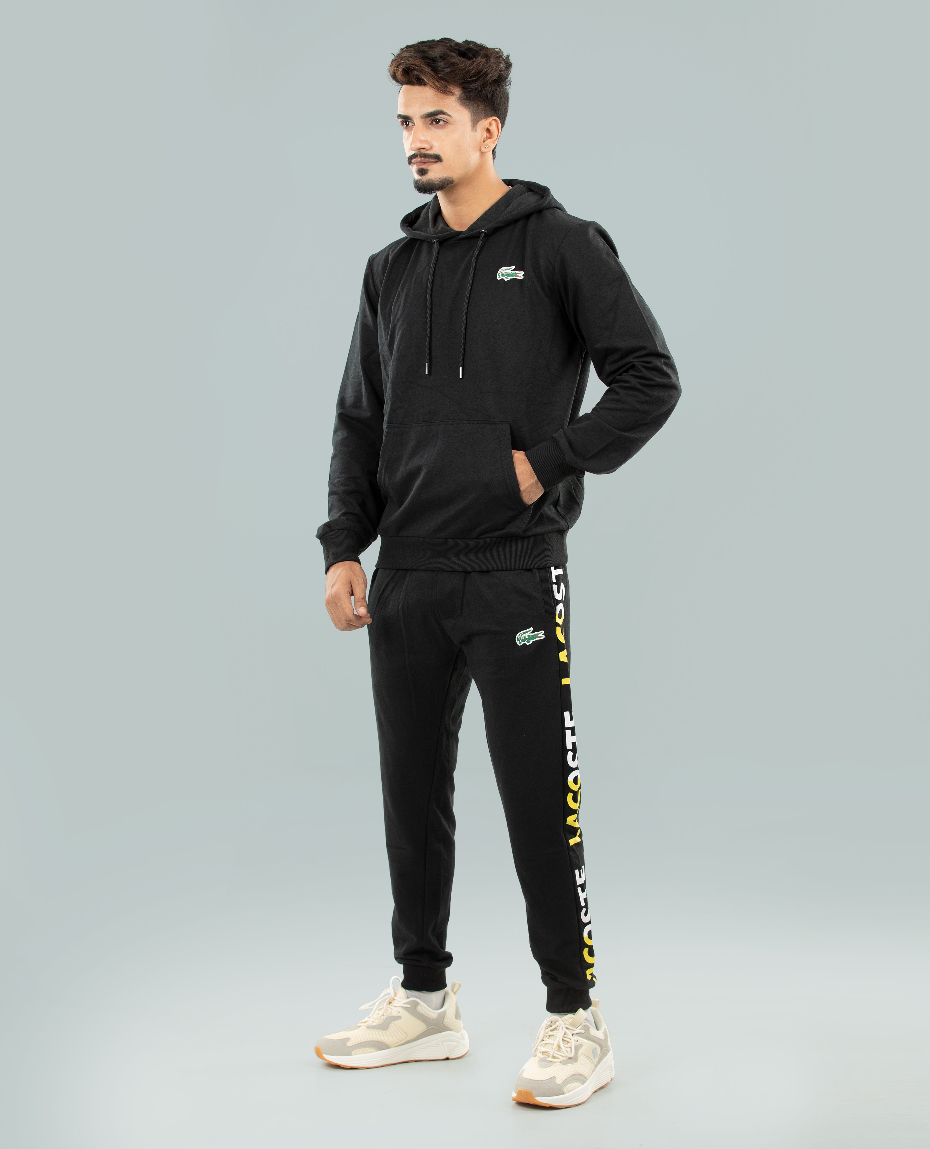 lacoste Men's Hoodie and Sweatpant Set