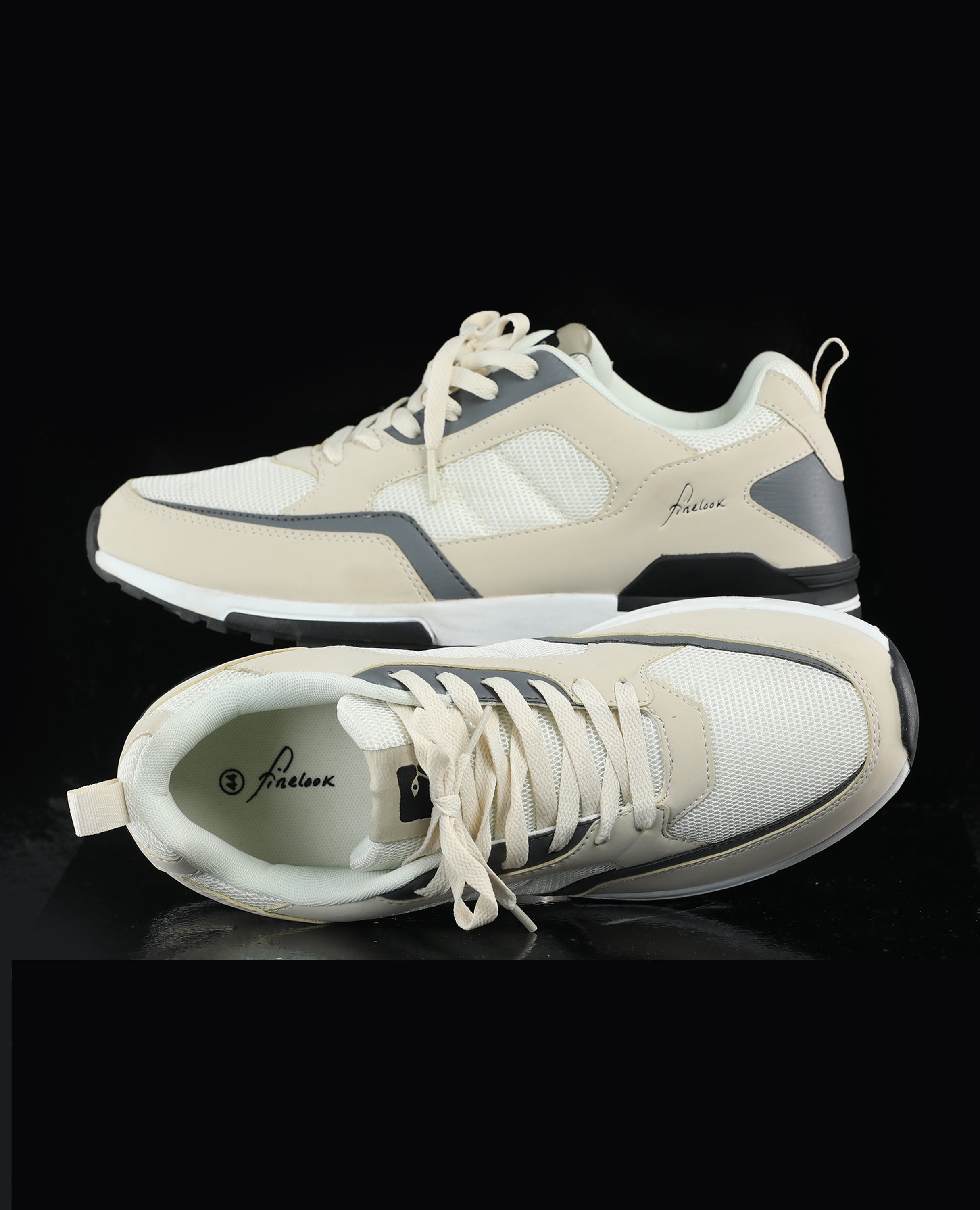 Casual Chic design Men Sneakers with Laces -  Finelook